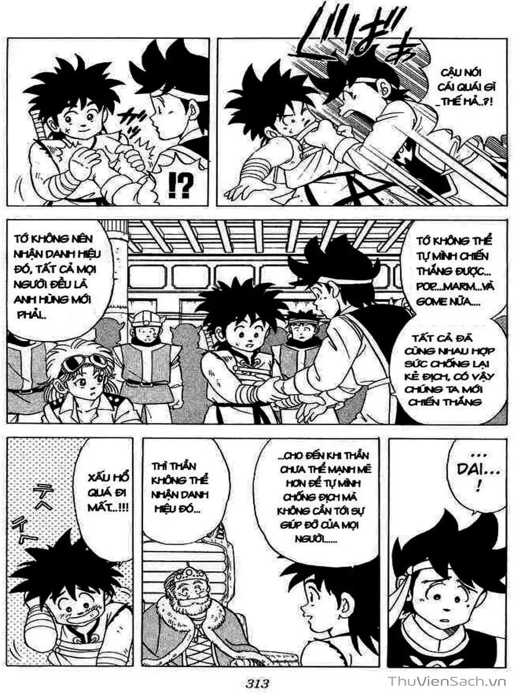 Truyện Tranh Dấu Ấn Rồng Thiêng - Dragon Quest trang 4