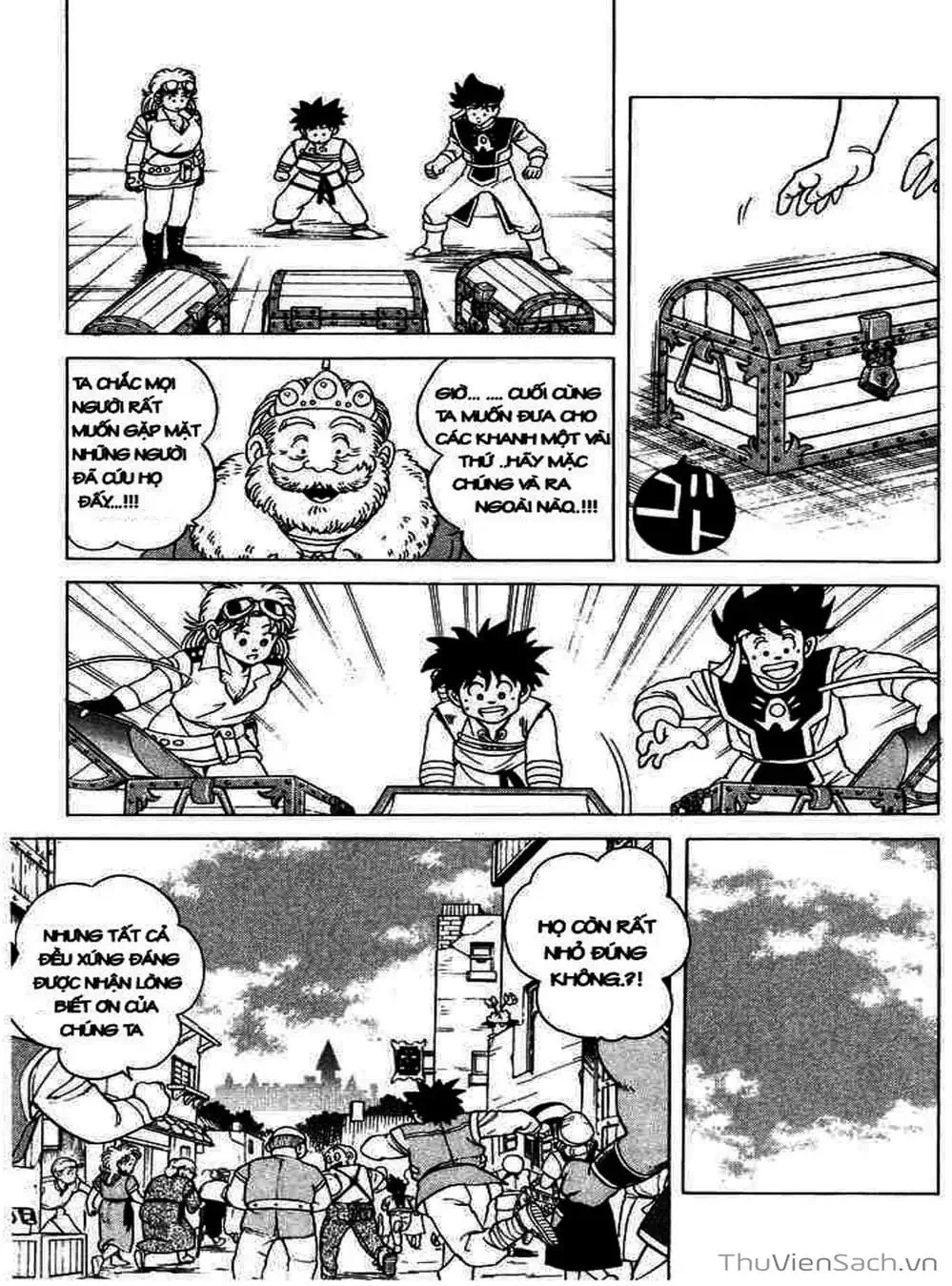 Truyện Tranh Dấu Ấn Rồng Thiêng - Dragon Quest trang 4