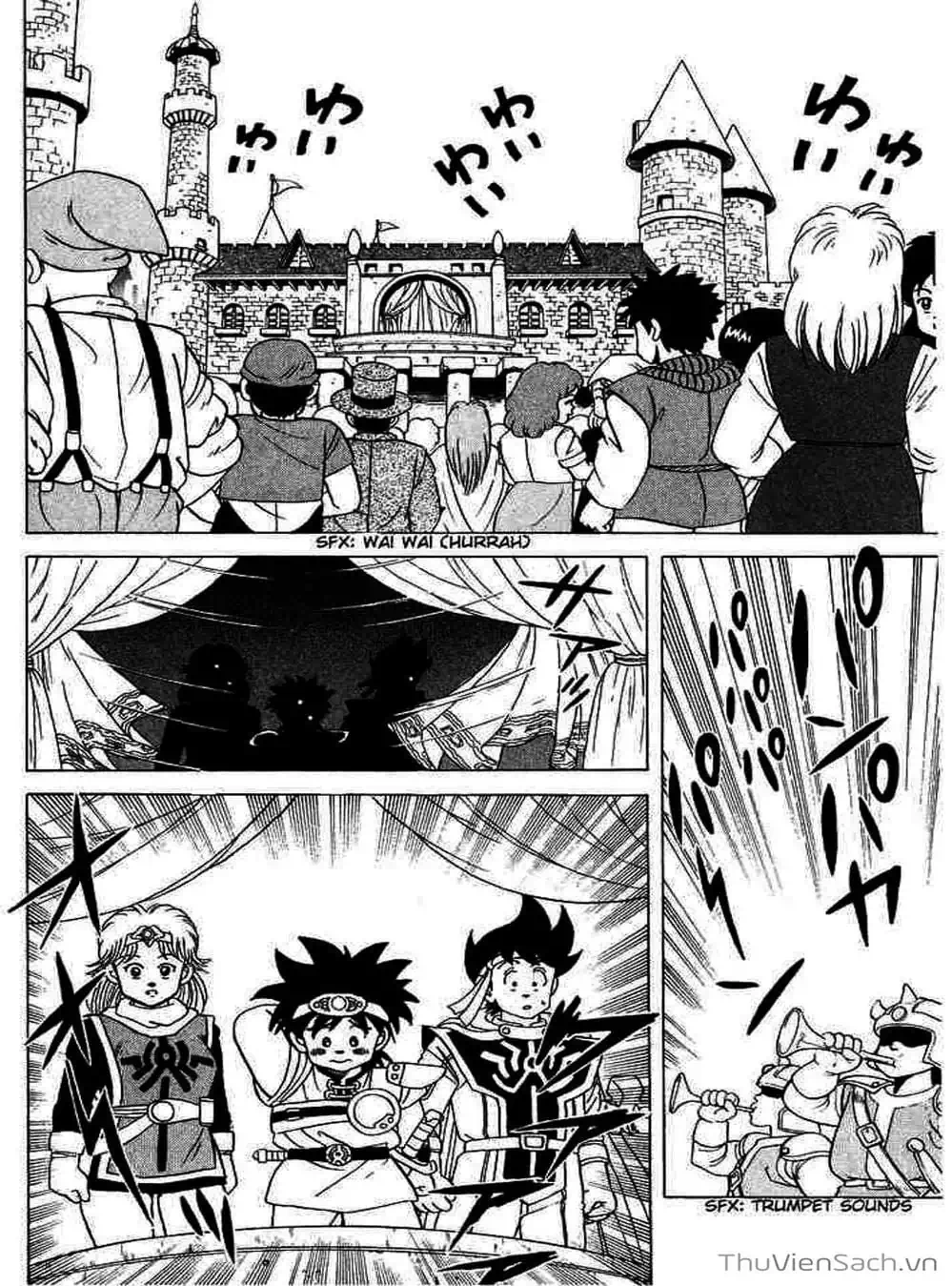 Truyện Tranh Dấu Ấn Rồng Thiêng - Dragon Quest trang 4