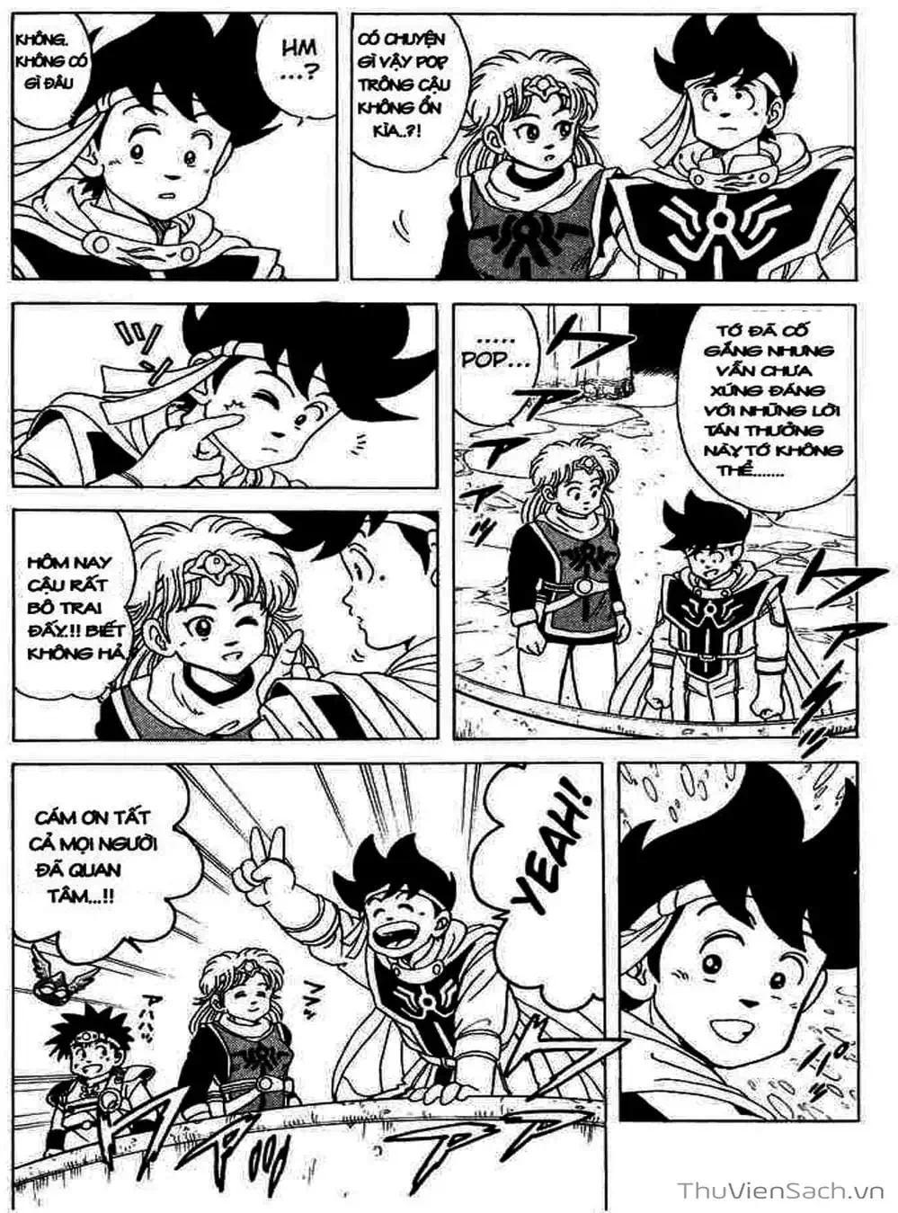 Truyện Tranh Dấu Ấn Rồng Thiêng - Dragon Quest trang 4