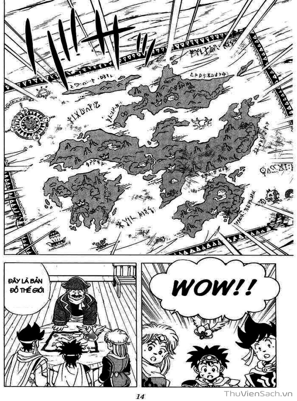 Truyện Tranh Dấu Ấn Rồng Thiêng - Dragon Quest trang 4