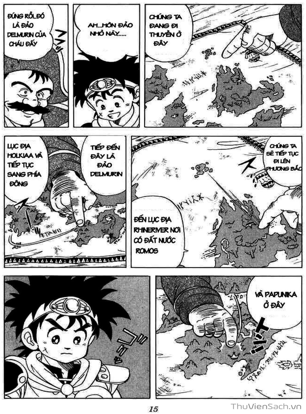 Truyện Tranh Dấu Ấn Rồng Thiêng - Dragon Quest trang 4