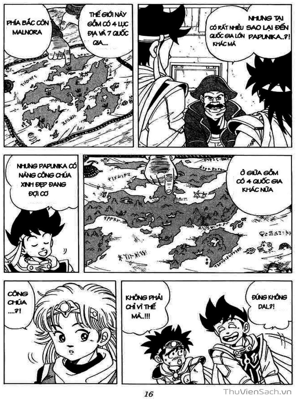 Truyện Tranh Dấu Ấn Rồng Thiêng - Dragon Quest trang 4