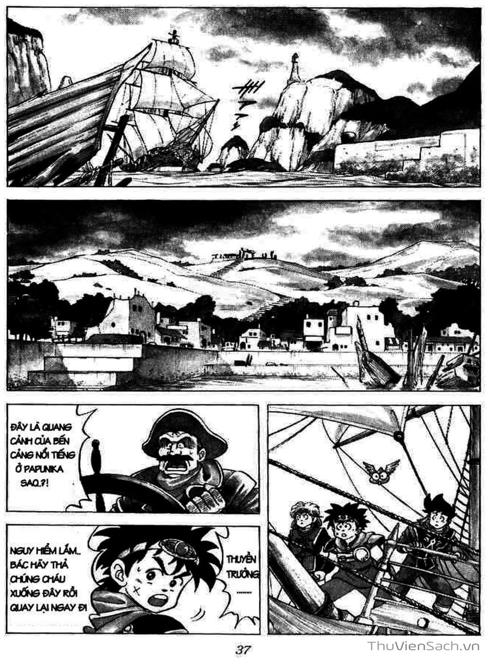 Truyện Tranh Dấu Ấn Rồng Thiêng - Dragon Quest trang 4