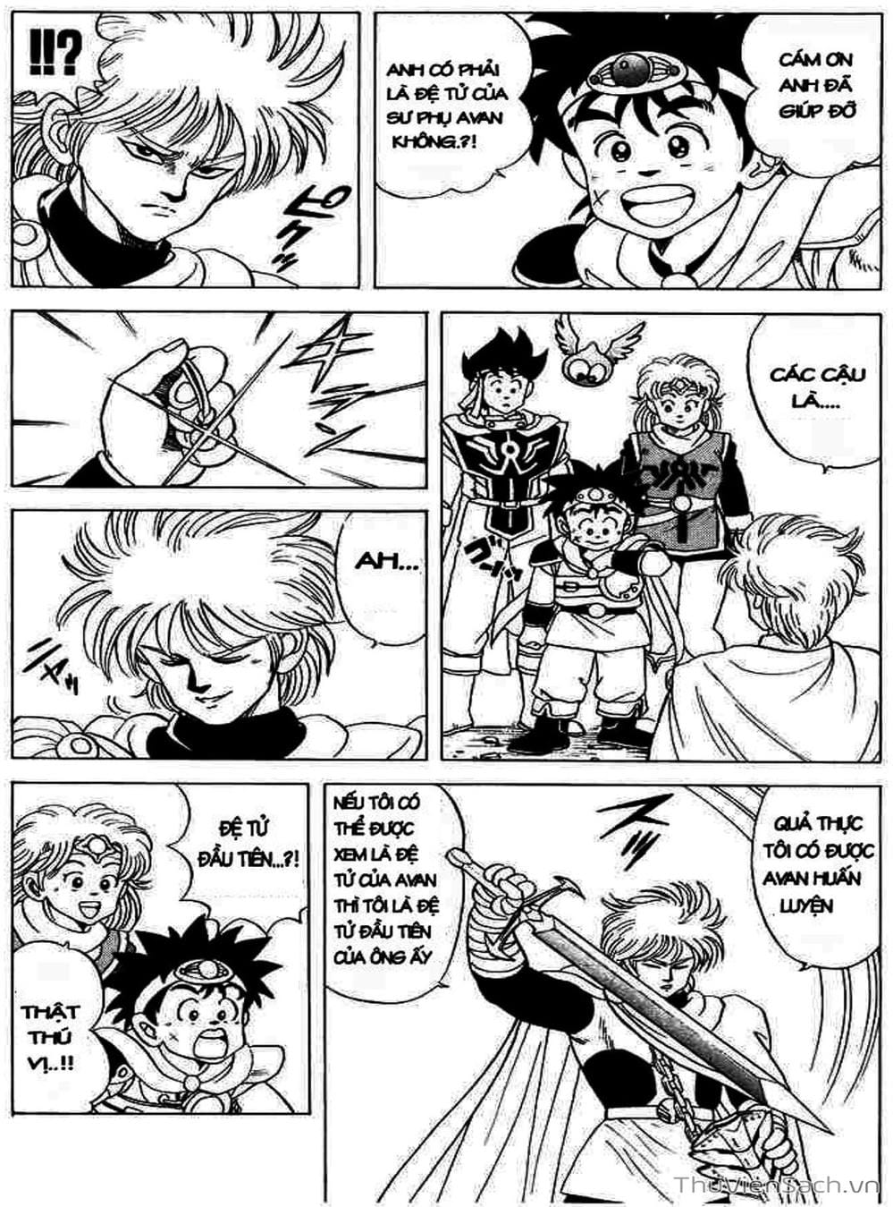 Truyện Tranh Dấu Ấn Rồng Thiêng - Dragon Quest trang 4