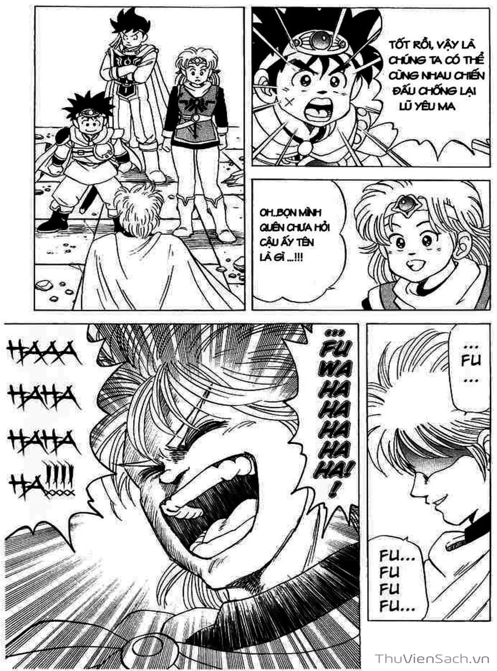 Truyện Tranh Dấu Ấn Rồng Thiêng - Dragon Quest trang 4