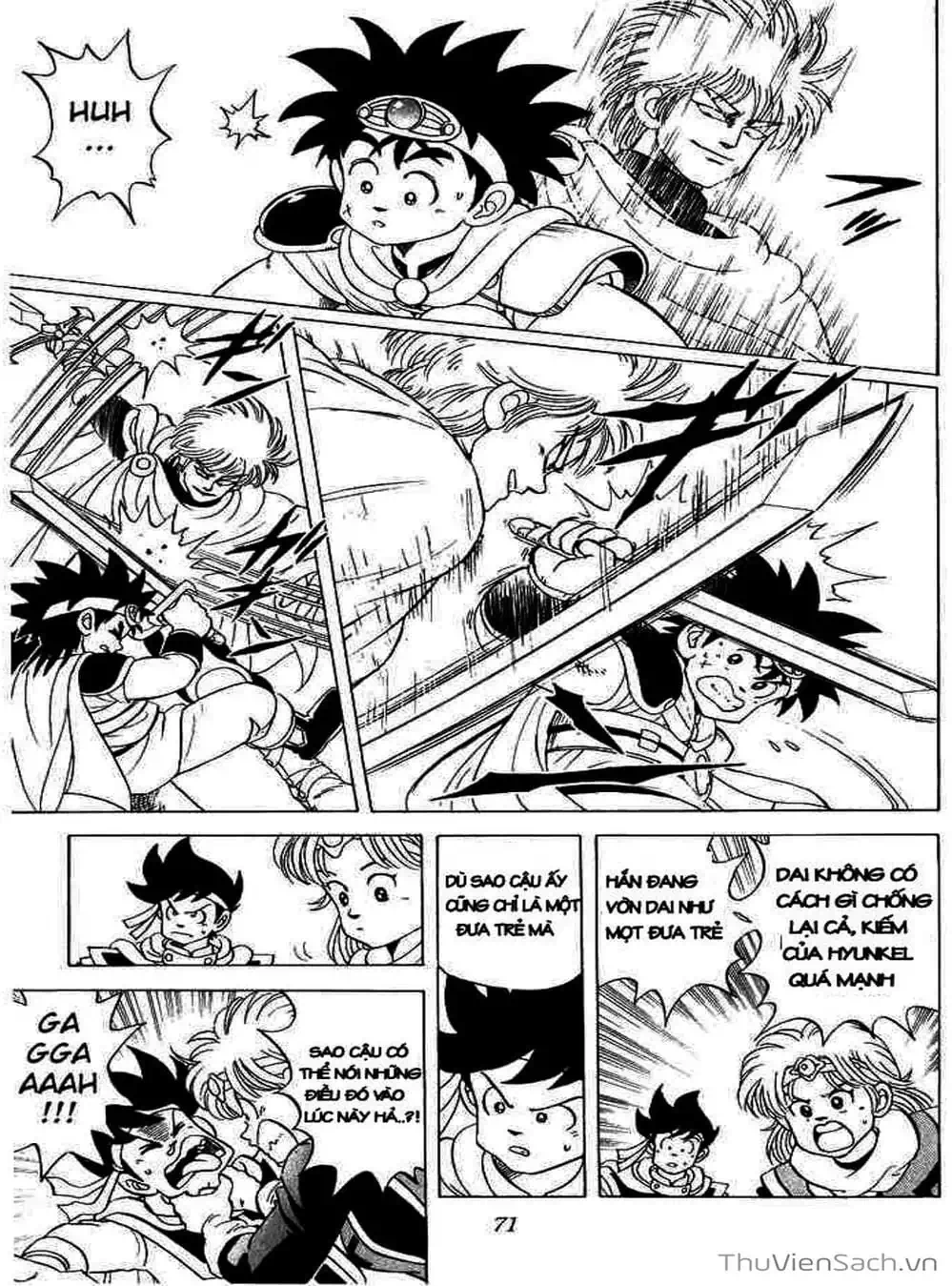 Truyện Tranh Dấu Ấn Rồng Thiêng - Dragon Quest trang 4