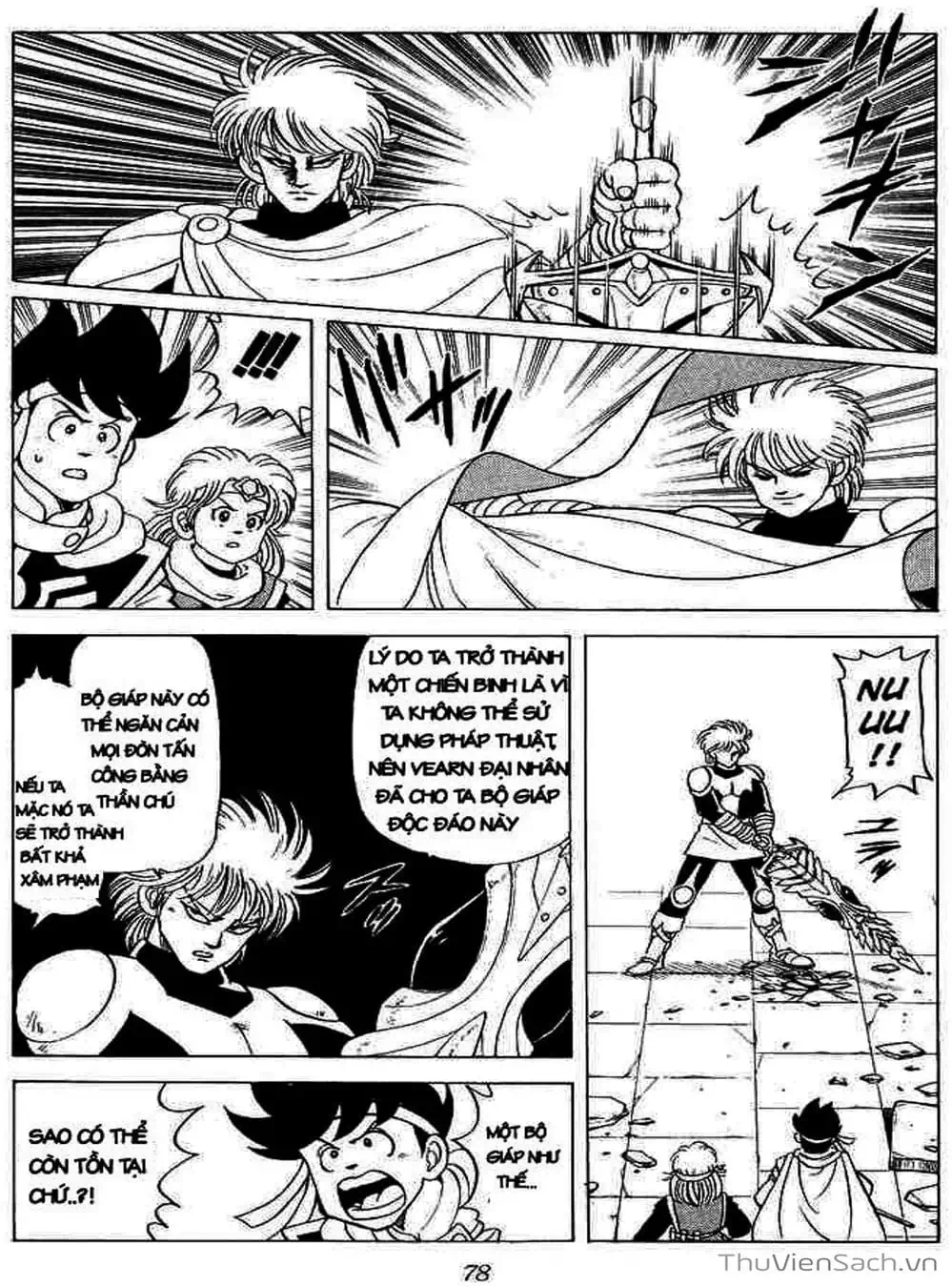 Truyện Tranh Dấu Ấn Rồng Thiêng - Dragon Quest trang 4