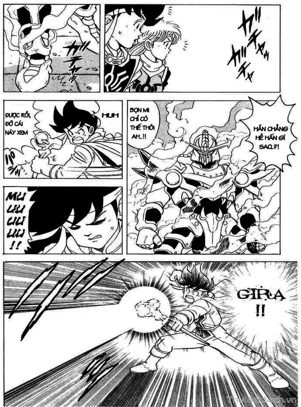 Truyện Tranh Dấu Ấn Rồng Thiêng - Dragon Quest trang 4