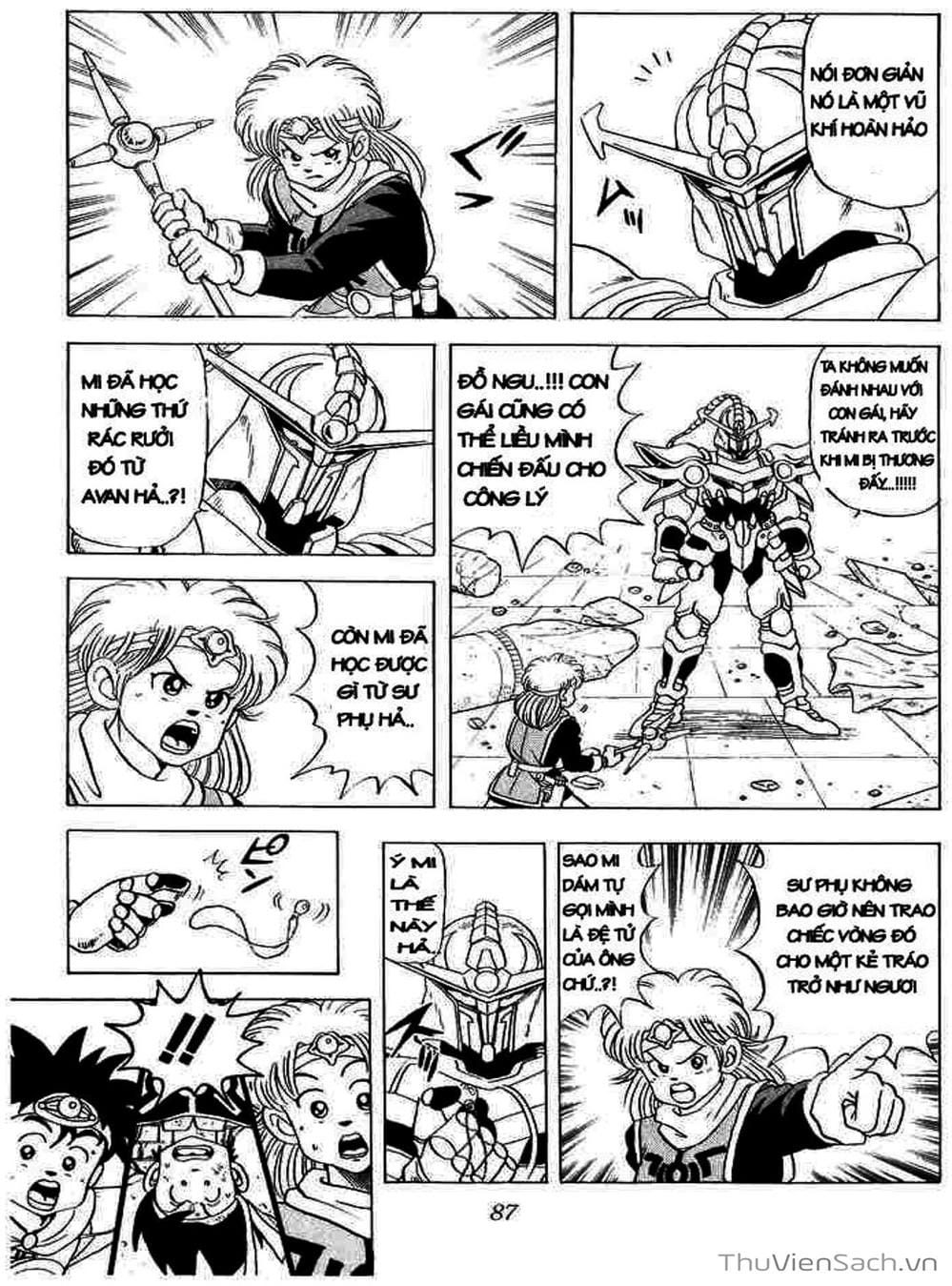 Truyện Tranh Dấu Ấn Rồng Thiêng - Dragon Quest trang 4