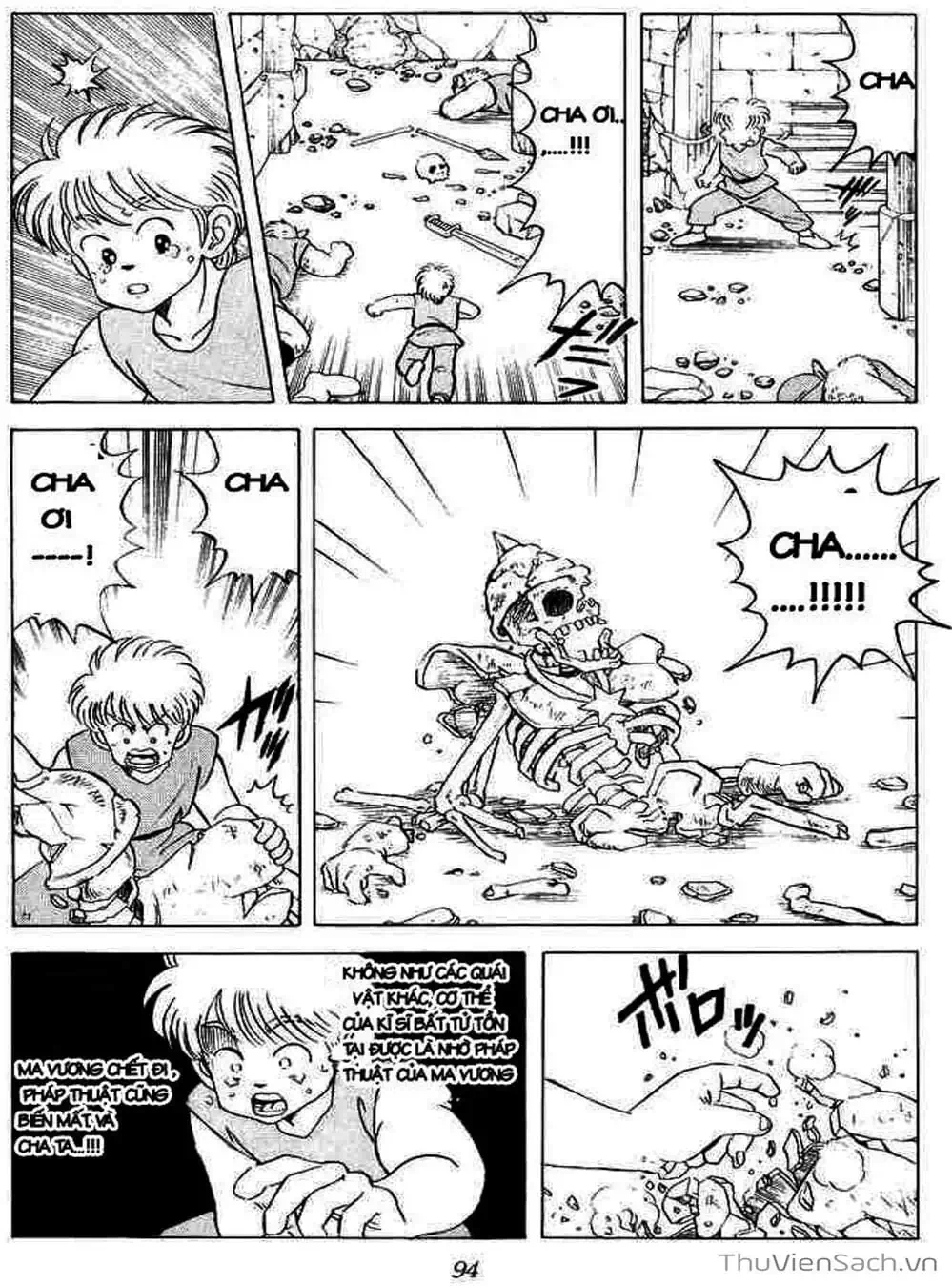 Truyện Tranh Dấu Ấn Rồng Thiêng - Dragon Quest trang 4