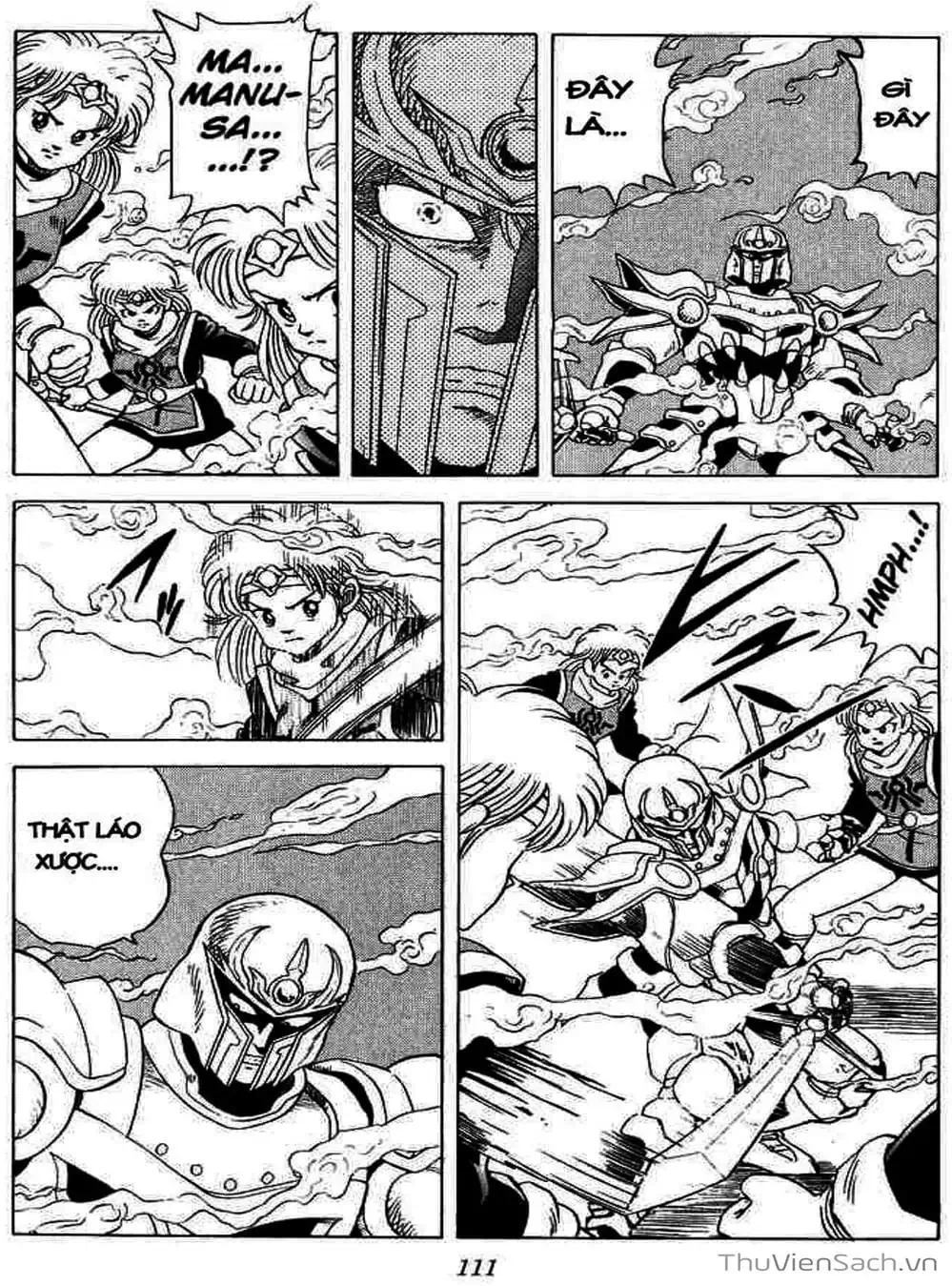 Truyện Tranh Dấu Ấn Rồng Thiêng - Dragon Quest trang 4