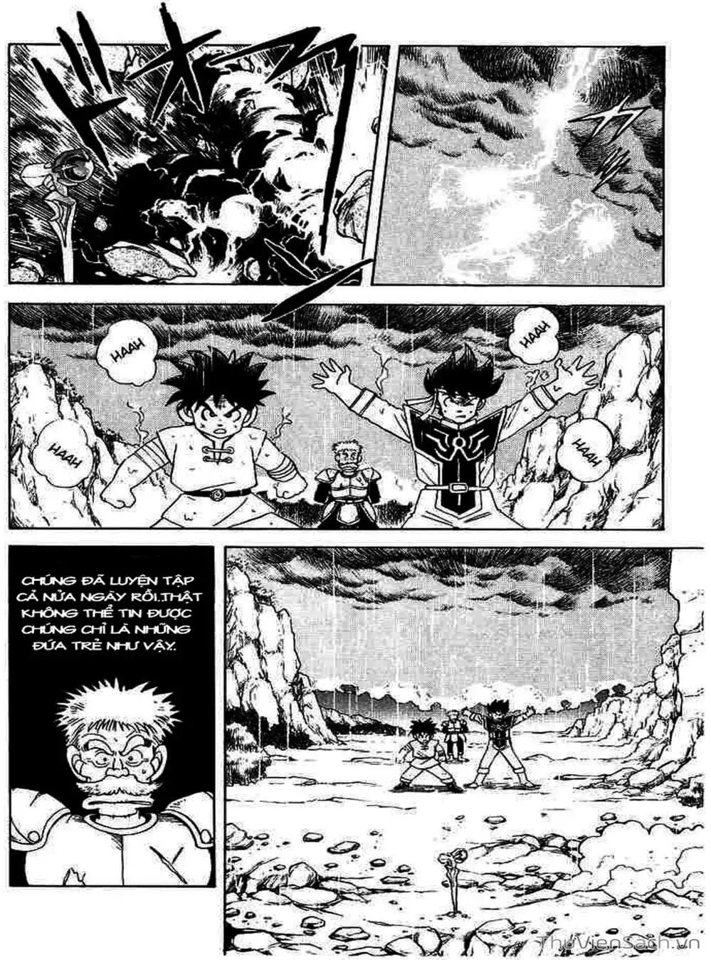 Truyện Tranh Dấu Ấn Rồng Thiêng - Dragon Quest trang 4