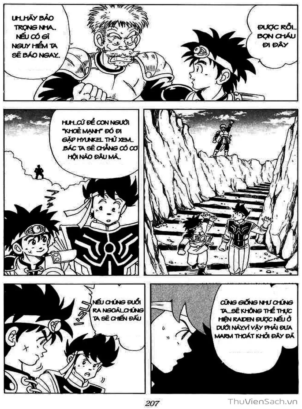 Truyện Tranh Dấu Ấn Rồng Thiêng - Dragon Quest trang 4