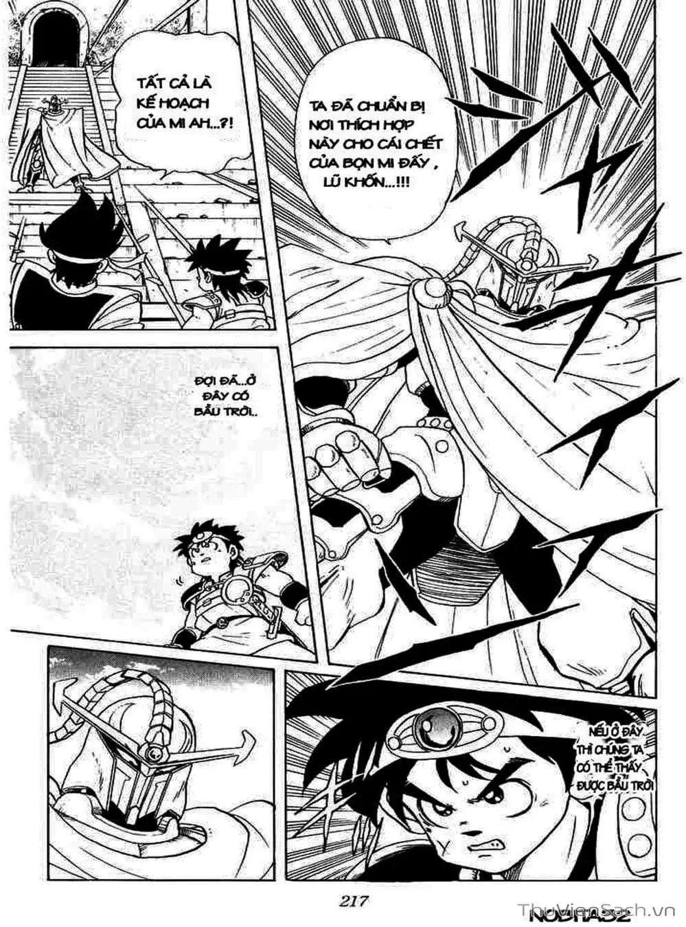 Truyện Tranh Dấu Ấn Rồng Thiêng - Dragon Quest trang 4