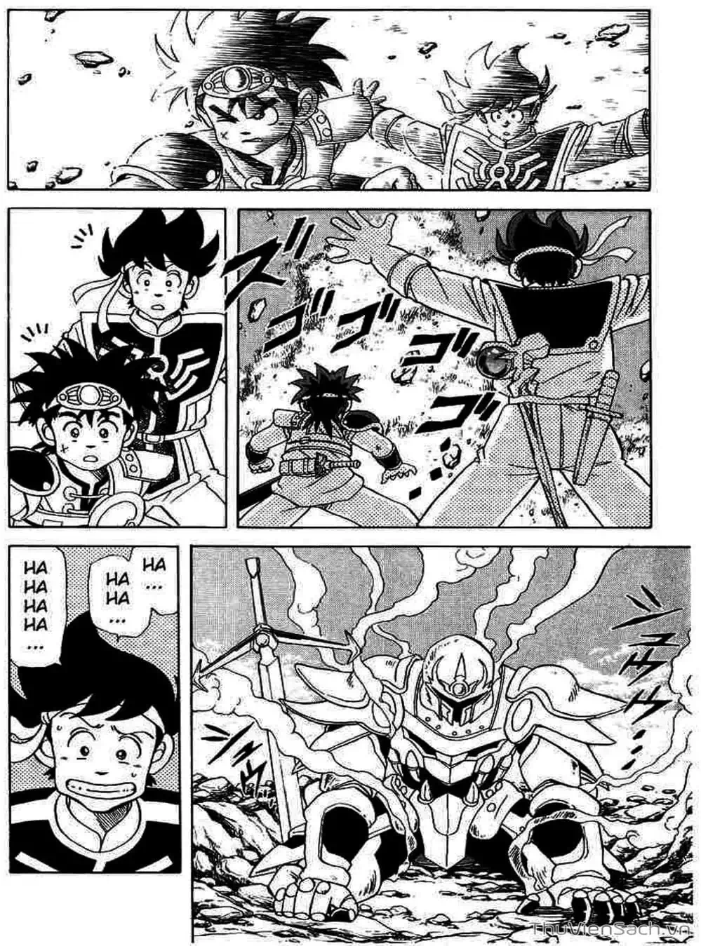Truyện Tranh Dấu Ấn Rồng Thiêng - Dragon Quest trang 4