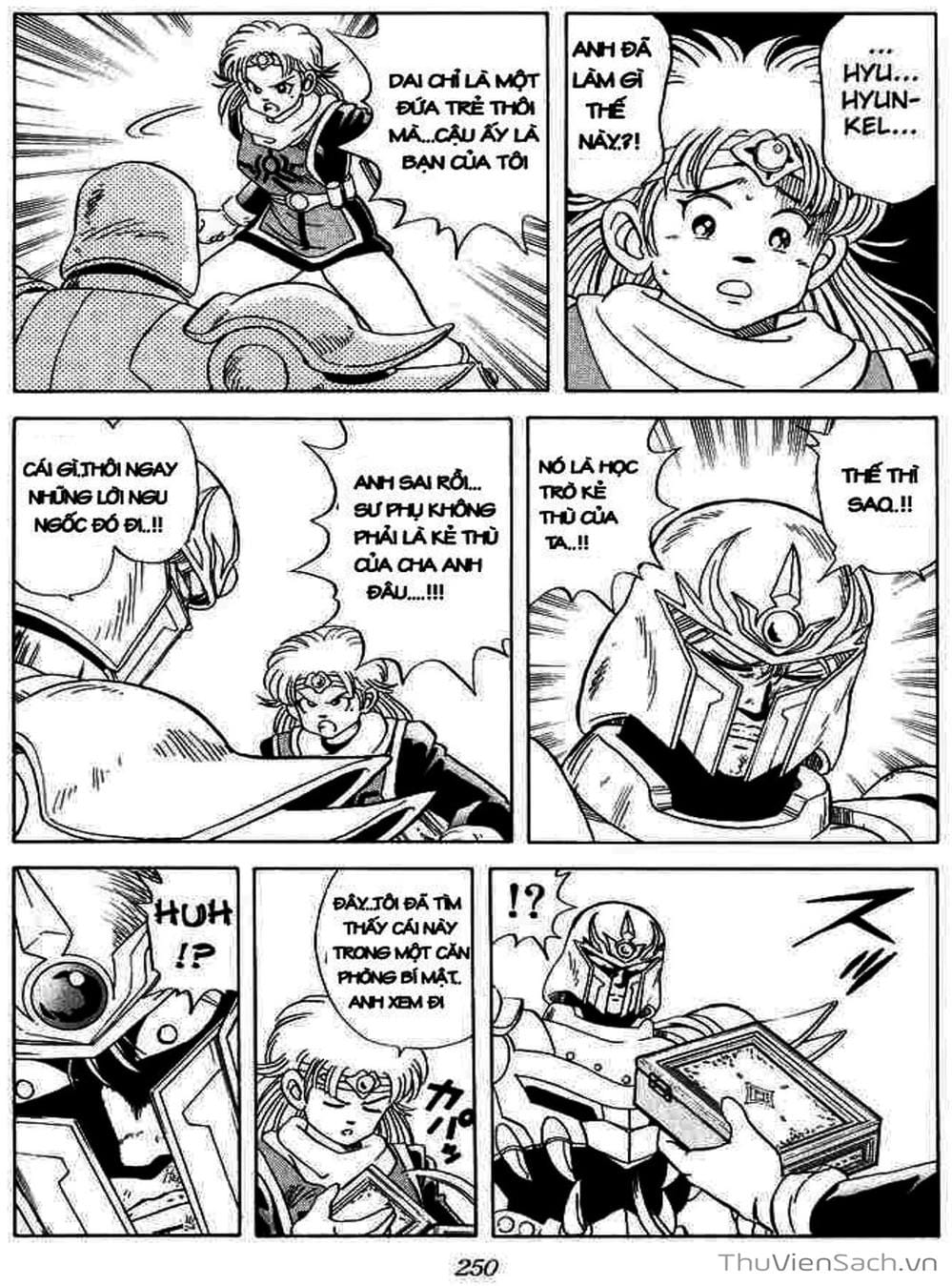 Truyện Tranh Dấu Ấn Rồng Thiêng - Dragon Quest trang 4