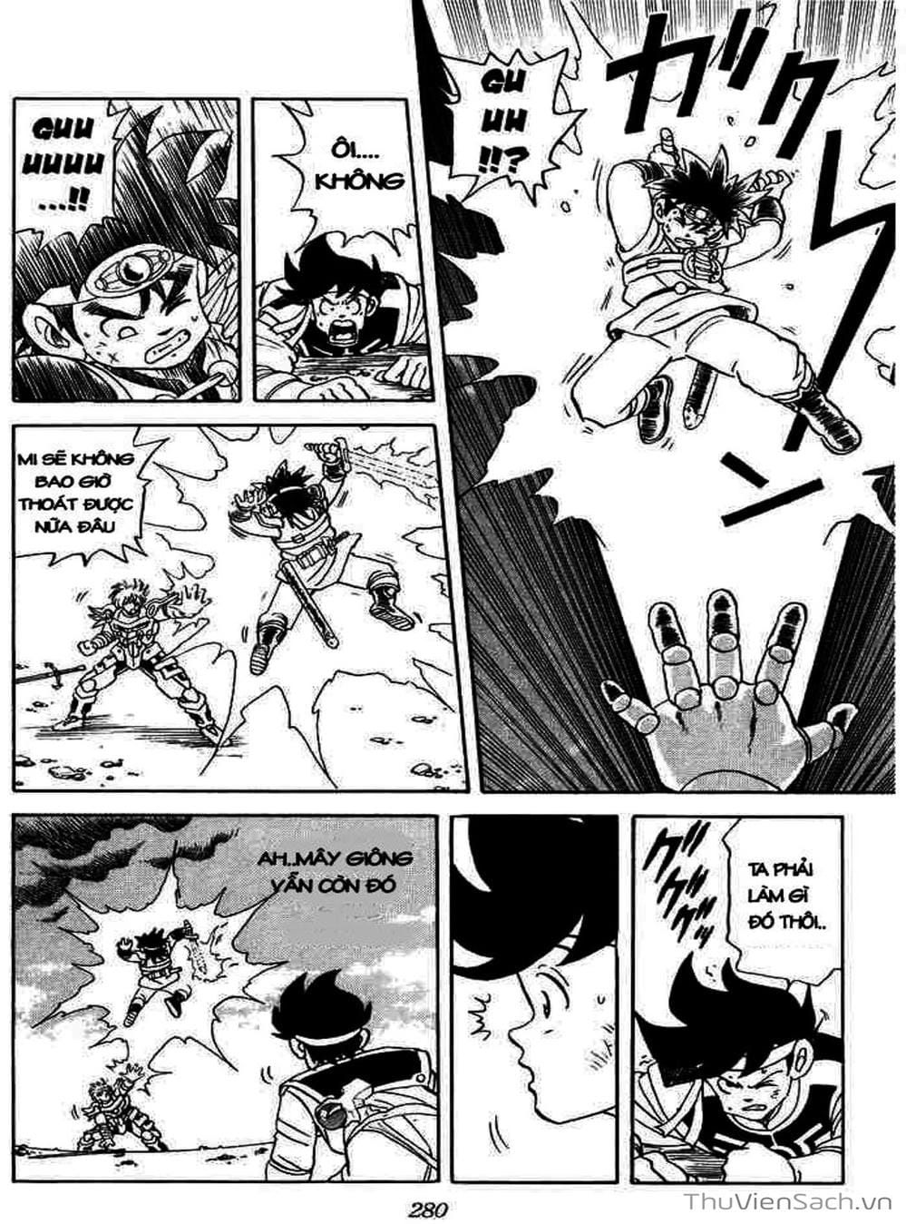 Truyện Tranh Dấu Ấn Rồng Thiêng - Dragon Quest trang 4