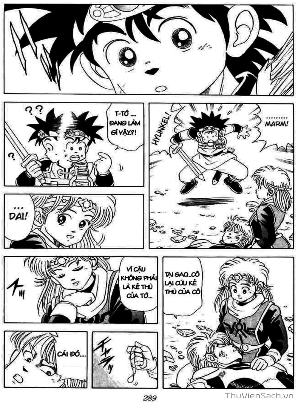 Truyện Tranh Dấu Ấn Rồng Thiêng - Dragon Quest trang 4