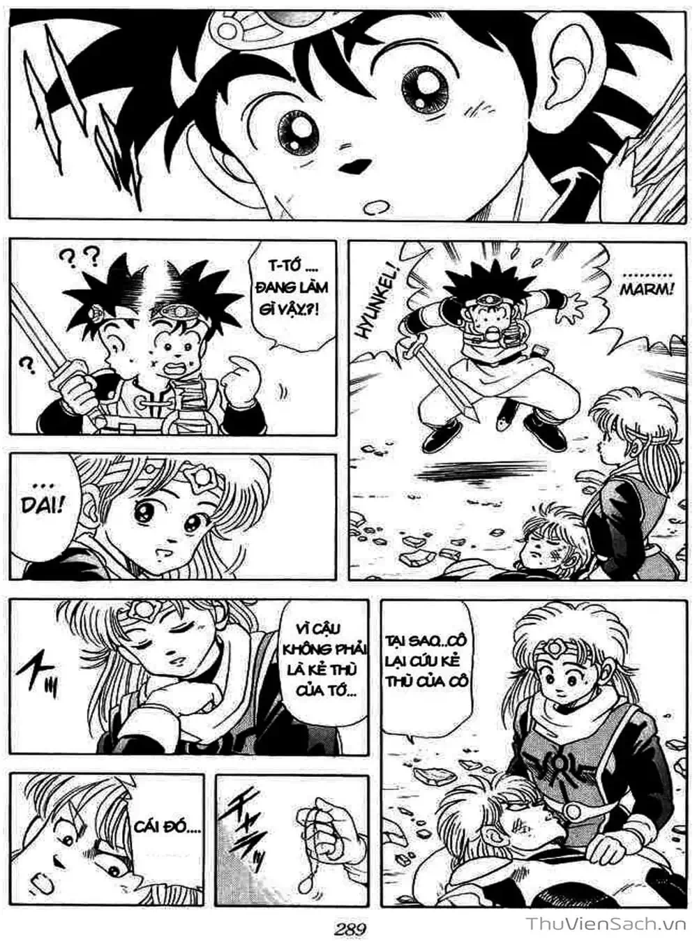 Truyện Tranh Dấu Ấn Rồng Thiêng - Dragon Quest trang 4