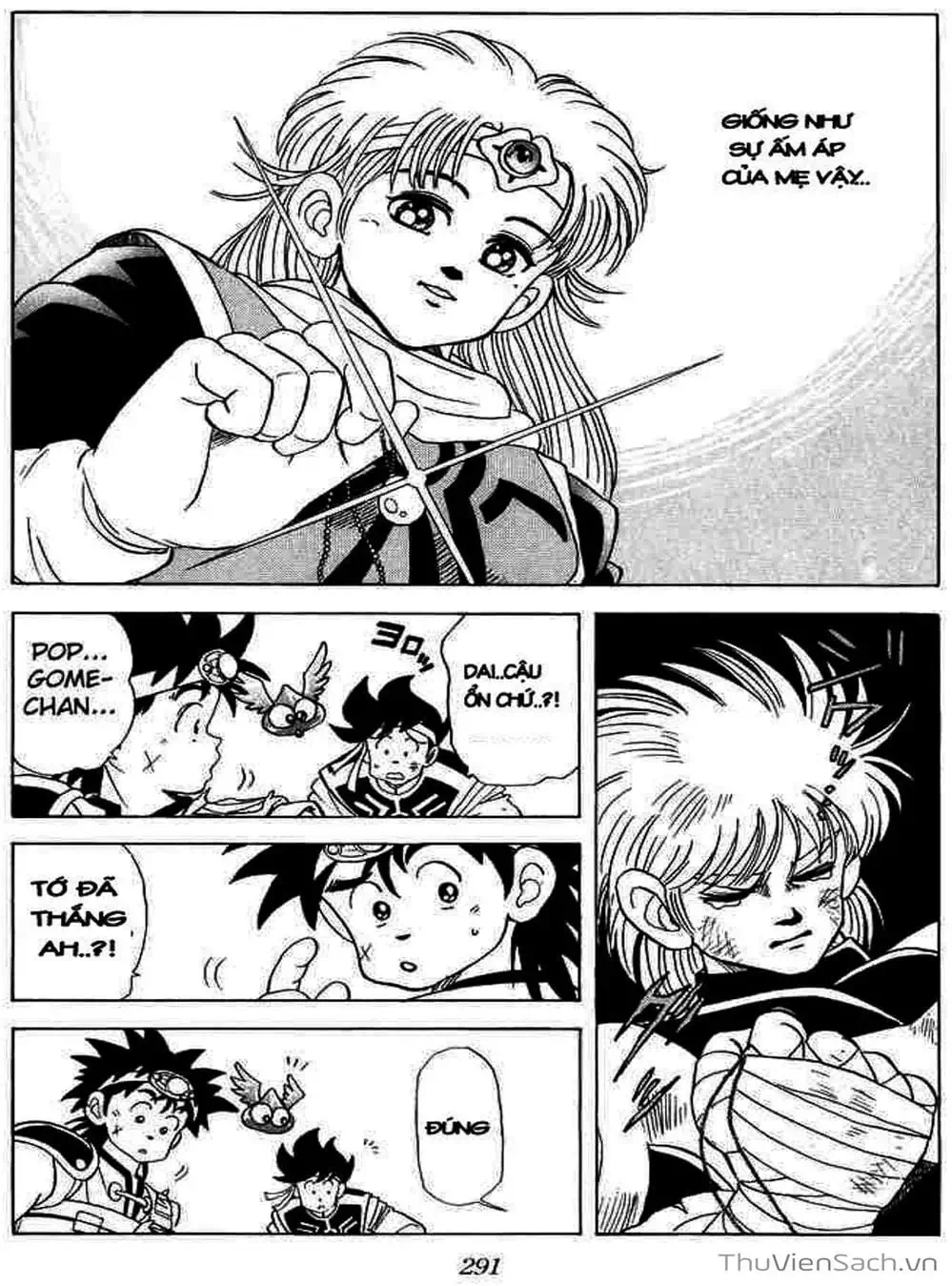 Truyện Tranh Dấu Ấn Rồng Thiêng - Dragon Quest trang 4