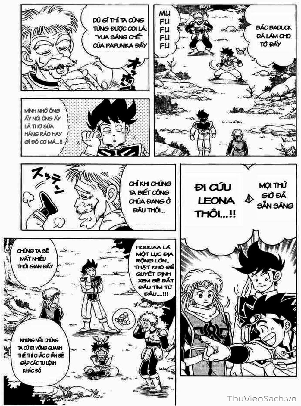 Truyện Tranh Dấu Ấn Rồng Thiêng - Dragon Quest trang 4