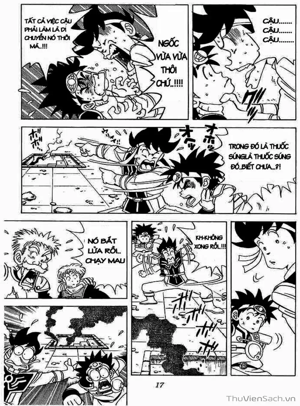 Truyện Tranh Dấu Ấn Rồng Thiêng - Dragon Quest trang 4