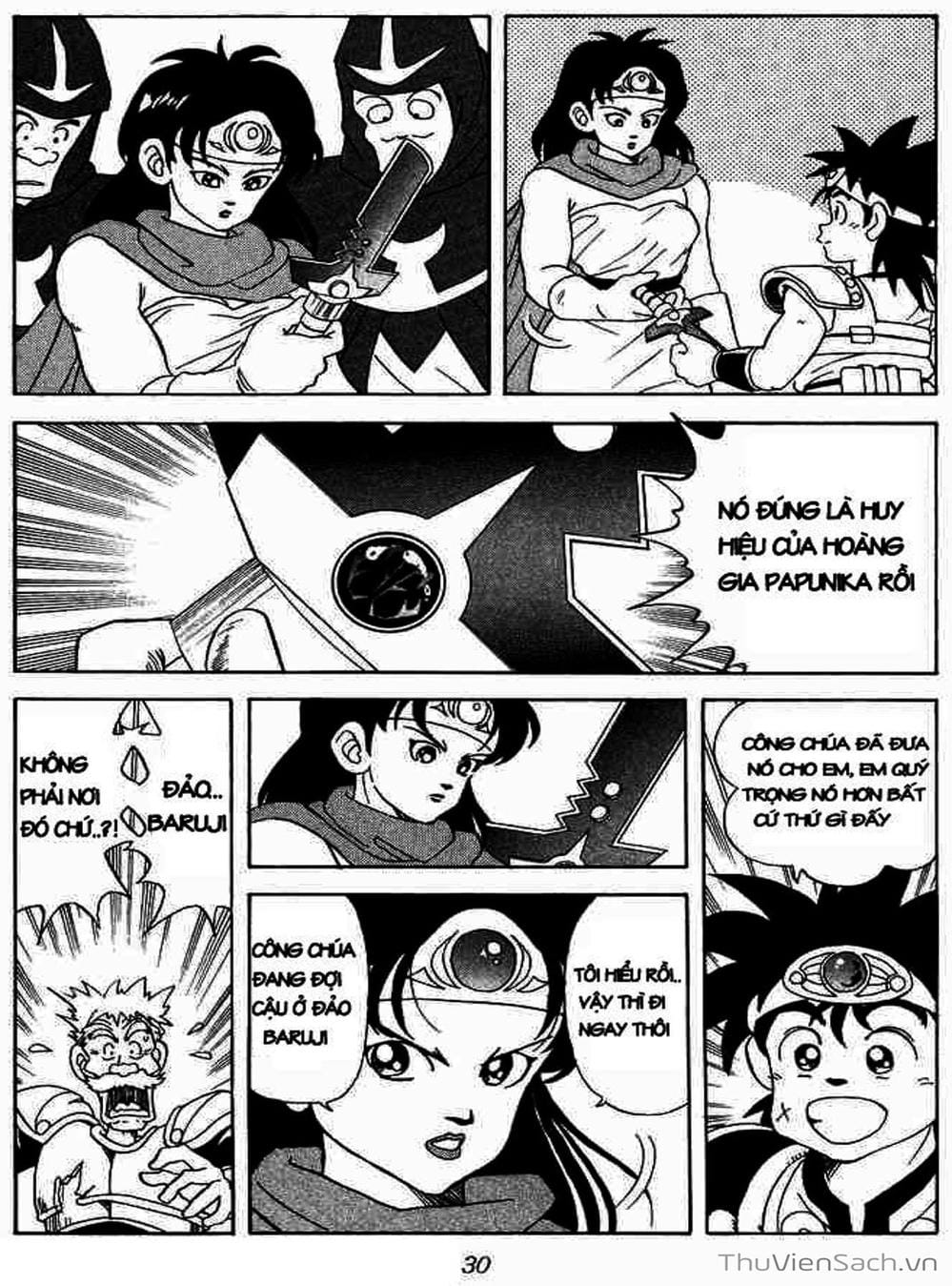 Truyện Tranh Dấu Ấn Rồng Thiêng - Dragon Quest trang 4