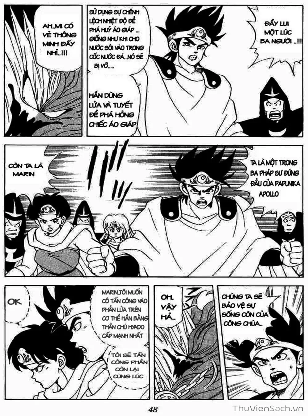 Truyện Tranh Dấu Ấn Rồng Thiêng - Dragon Quest trang 4