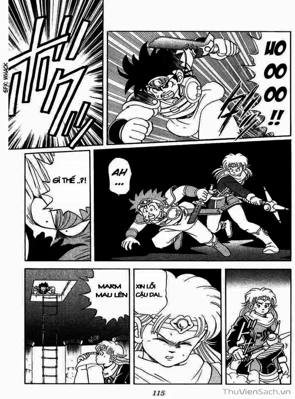 Truyện Tranh Dấu Ấn Rồng Thiêng - Dragon Quest trang 4