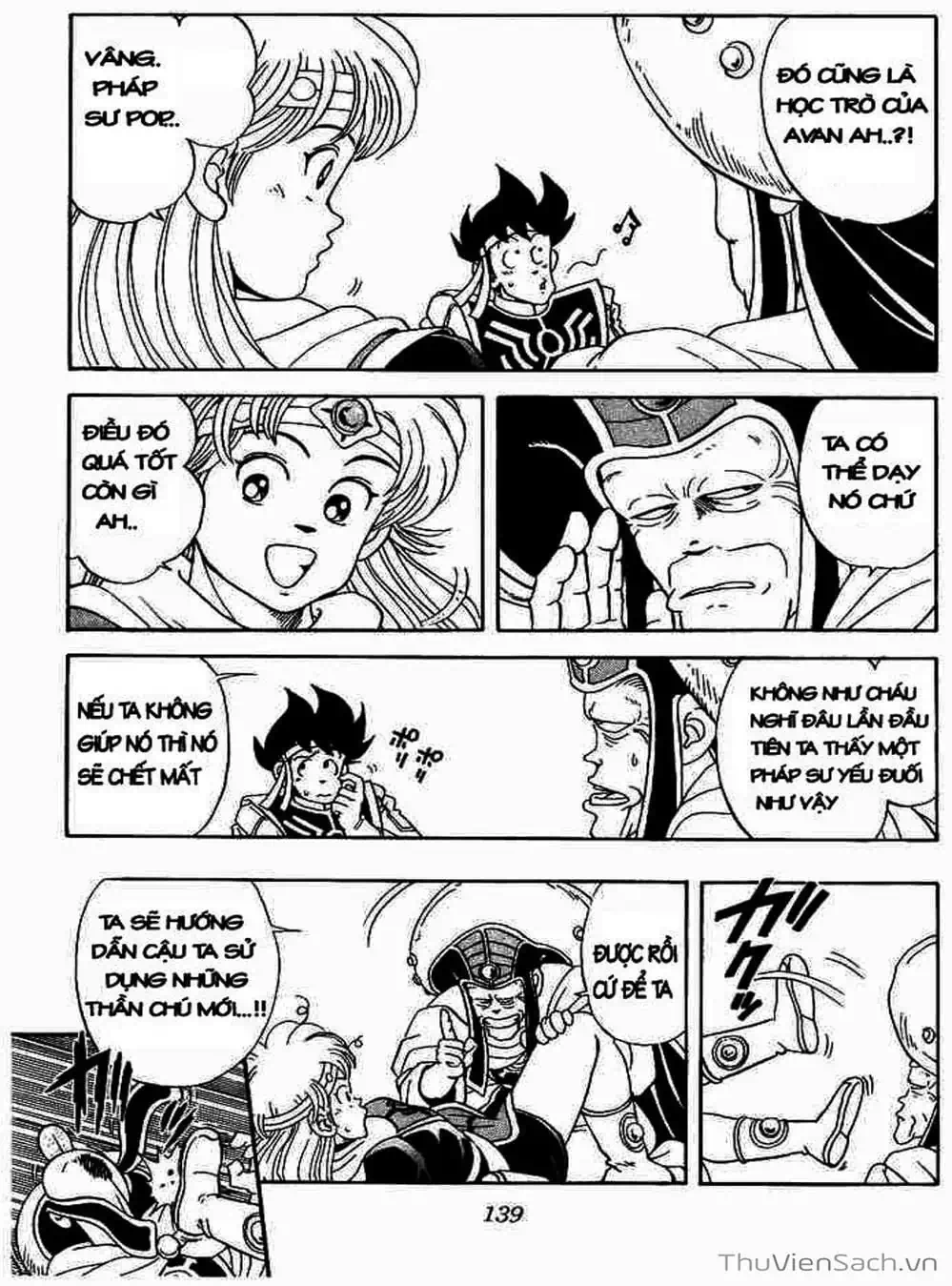 Truyện Tranh Dấu Ấn Rồng Thiêng - Dragon Quest trang 4