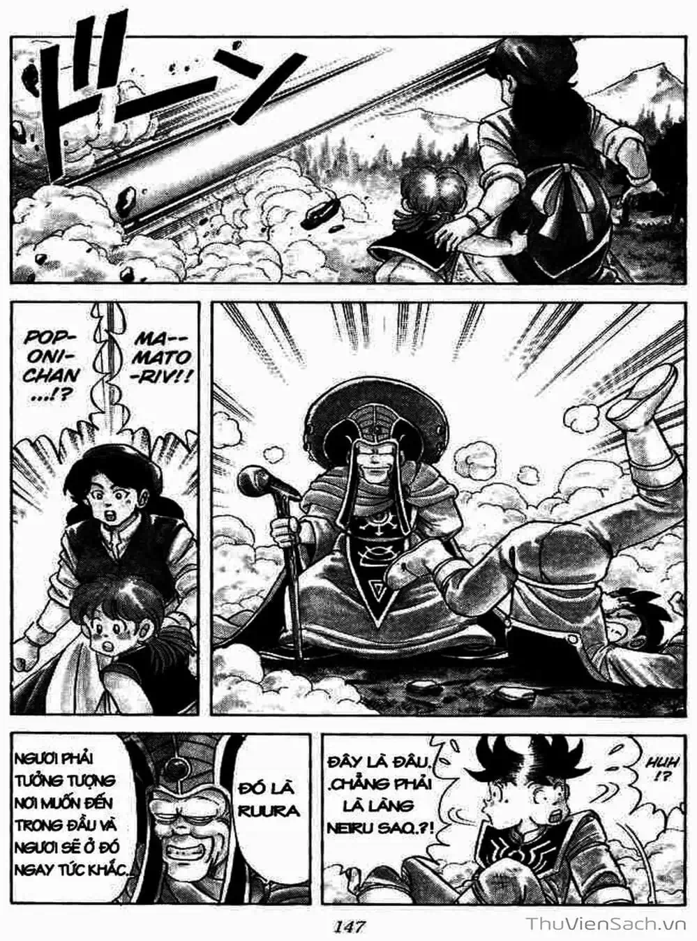 Truyện Tranh Dấu Ấn Rồng Thiêng - Dragon Quest trang 4