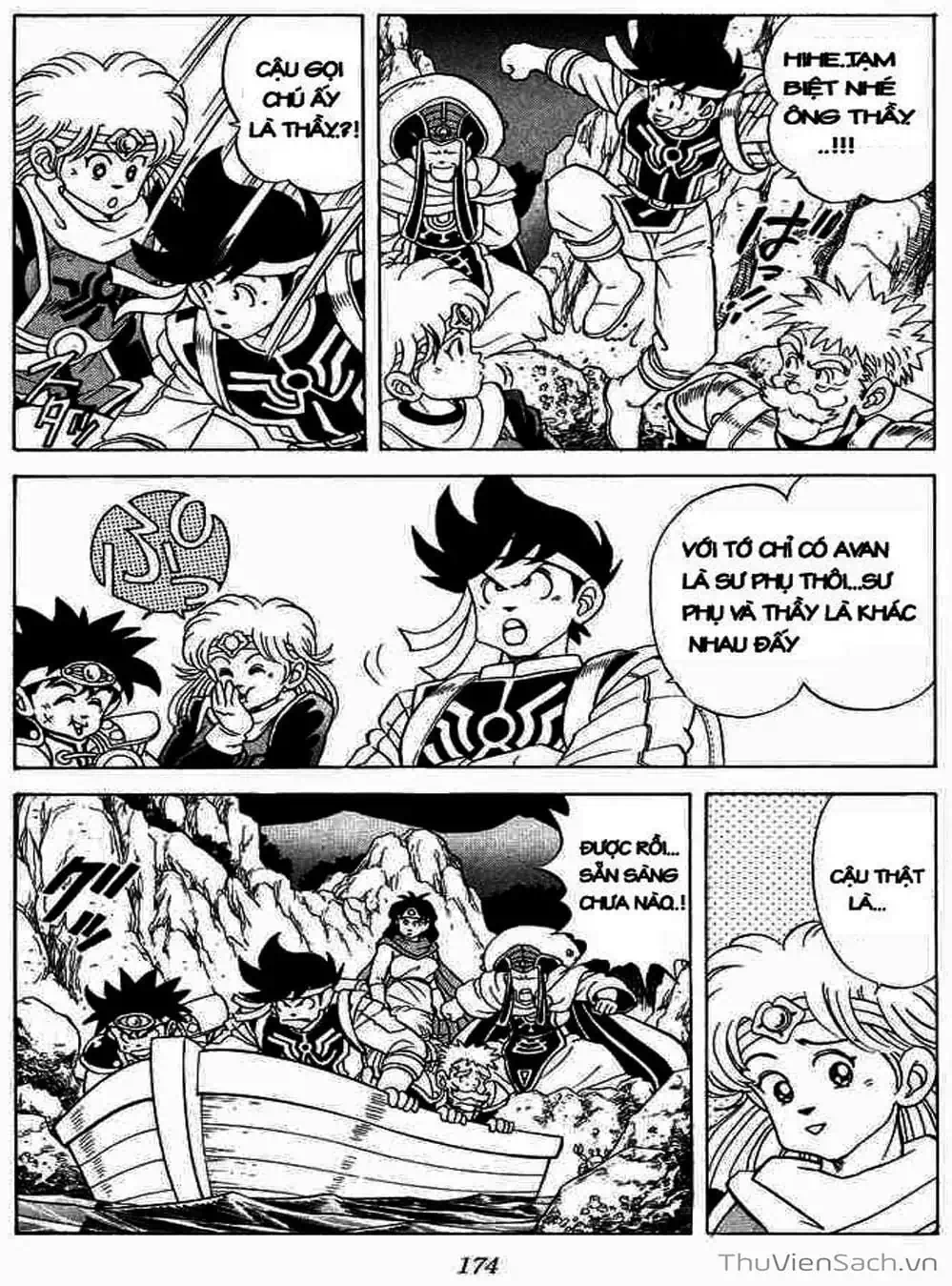 Truyện Tranh Dấu Ấn Rồng Thiêng - Dragon Quest trang 4