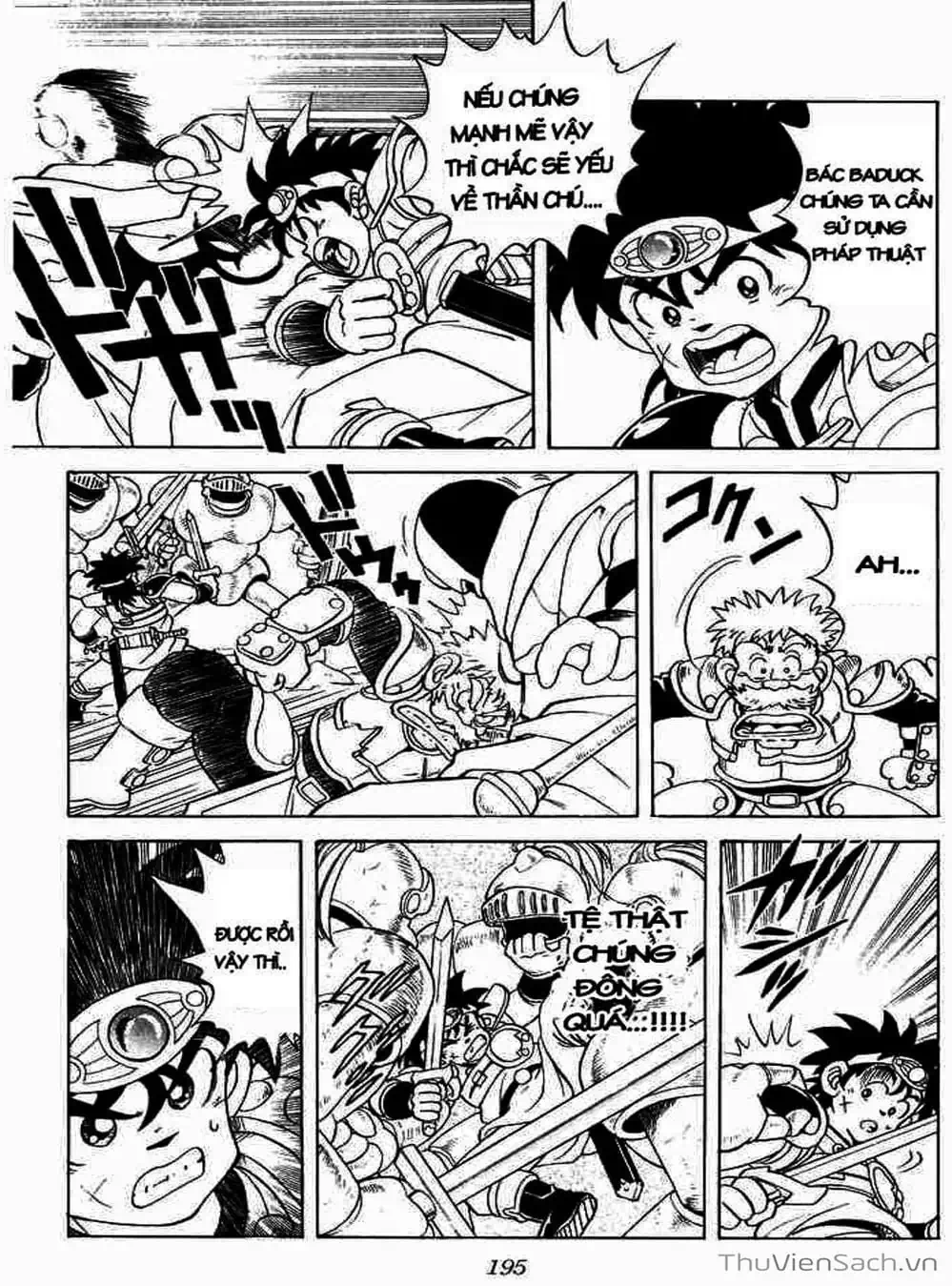Truyện Tranh Dấu Ấn Rồng Thiêng - Dragon Quest trang 4