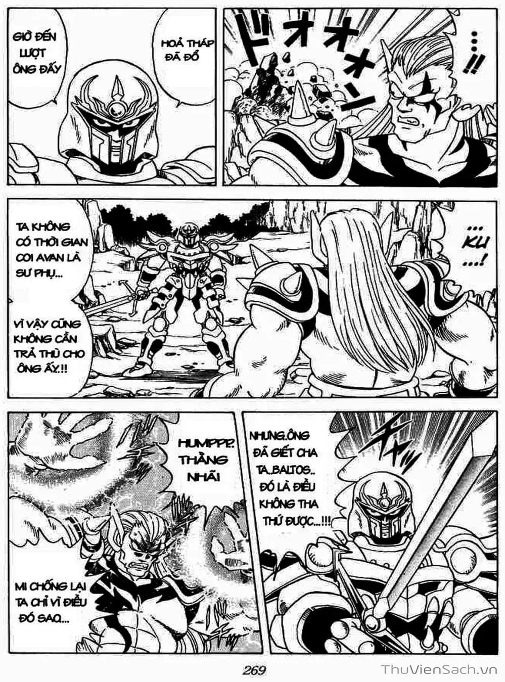 Truyện Tranh Dấu Ấn Rồng Thiêng - Dragon Quest trang 4