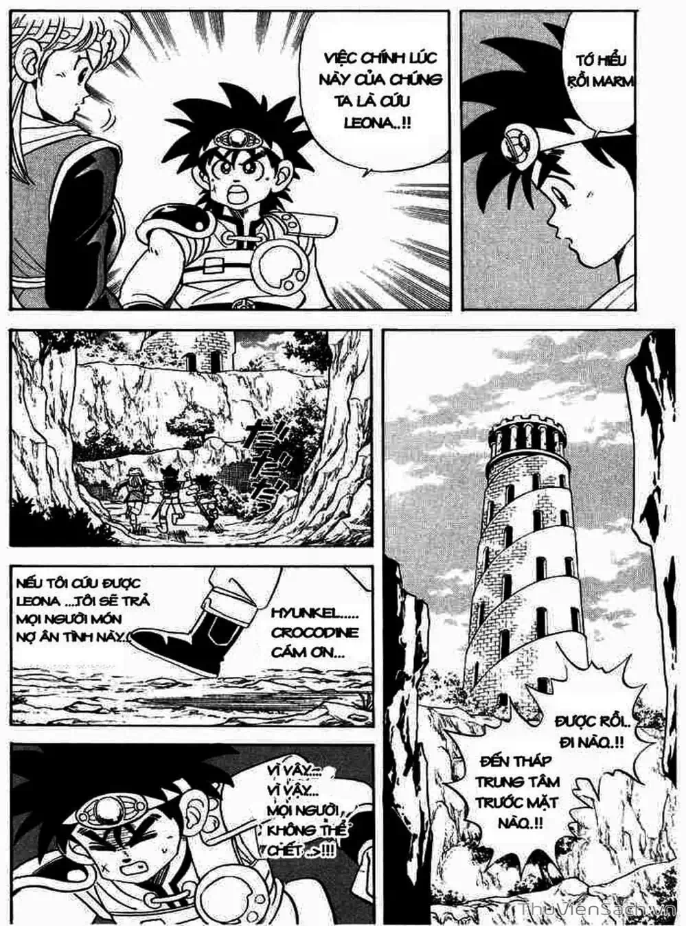 Truyện Tranh Dấu Ấn Rồng Thiêng - Dragon Quest trang 4
