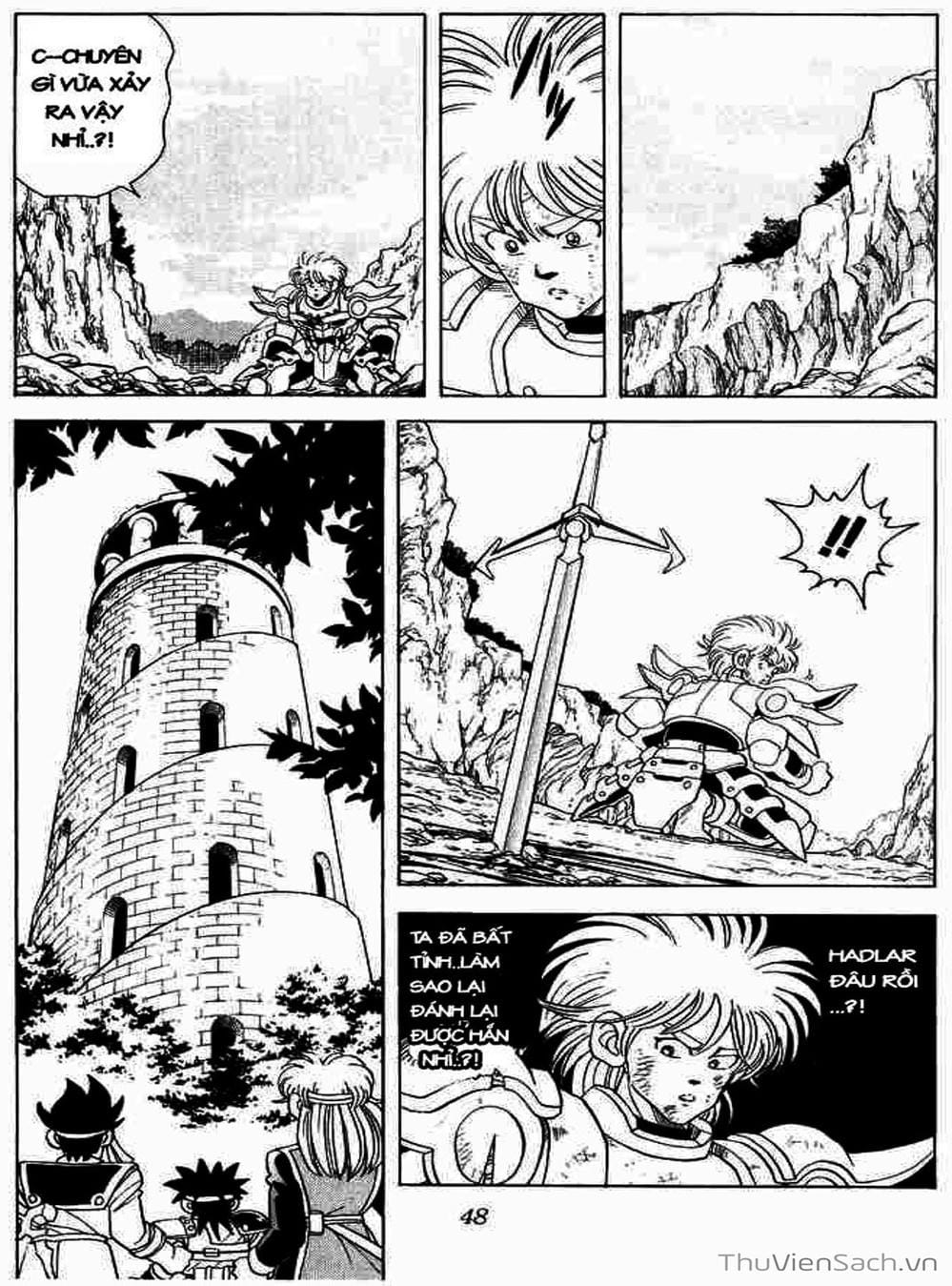 Truyện Tranh Dấu Ấn Rồng Thiêng - Dragon Quest trang 4