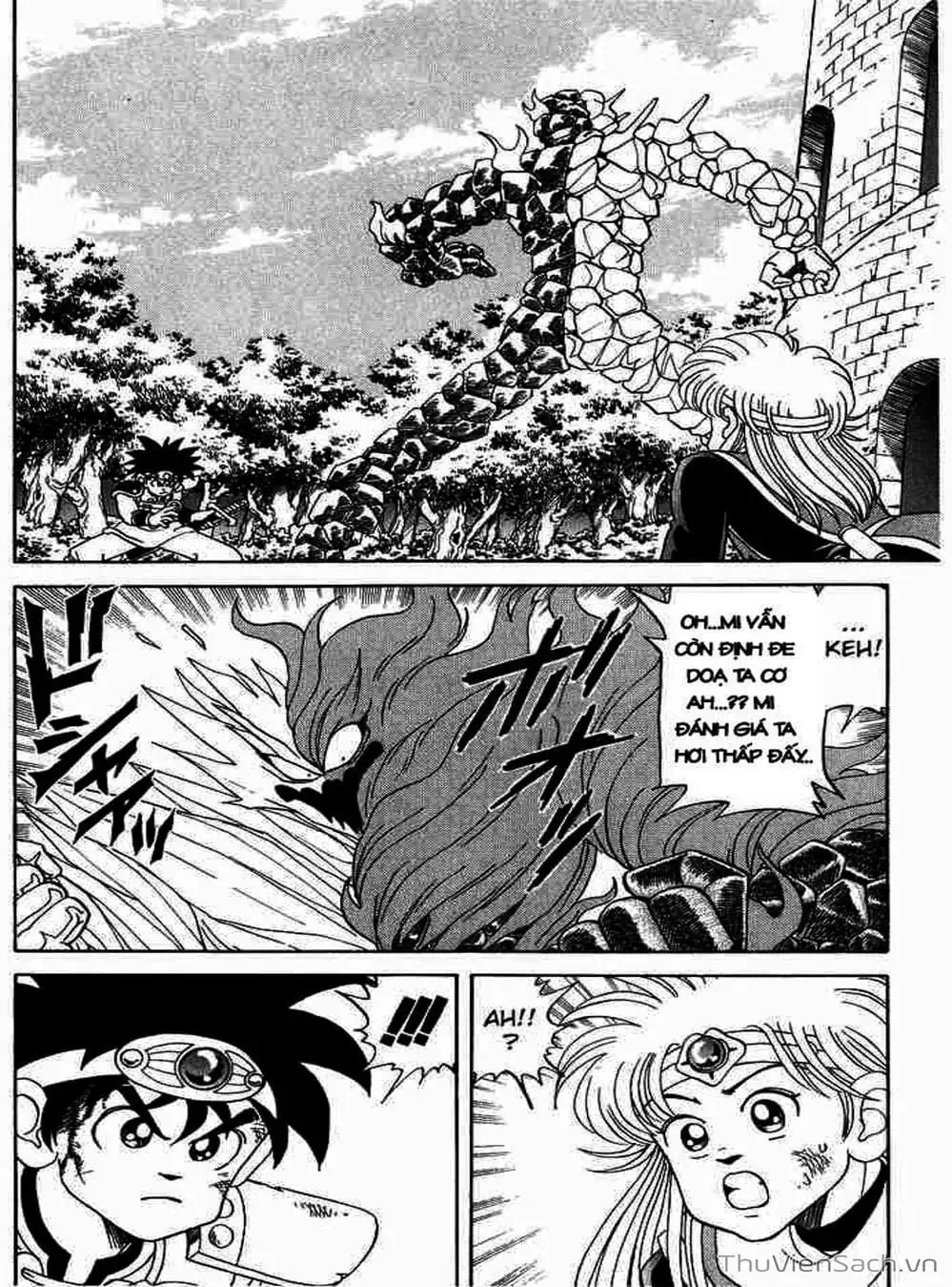 Truyện Tranh Dấu Ấn Rồng Thiêng - Dragon Quest trang 4