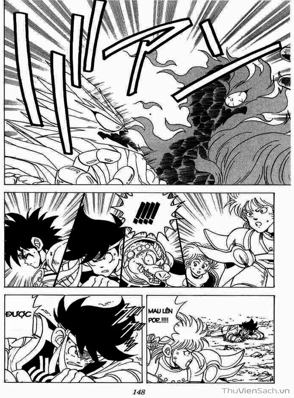 Truyện Tranh Dấu Ấn Rồng Thiêng - Dragon Quest trang 4