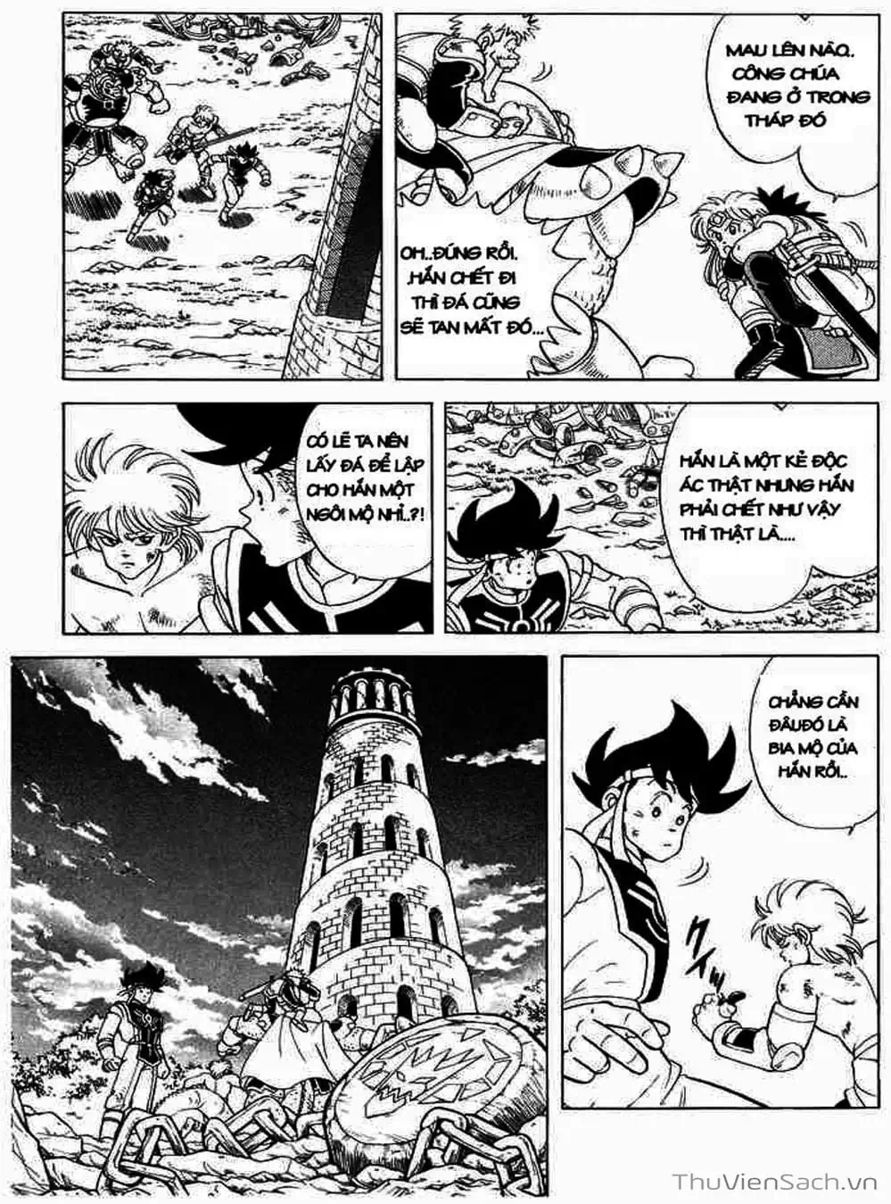 Truyện Tranh Dấu Ấn Rồng Thiêng - Dragon Quest trang 4