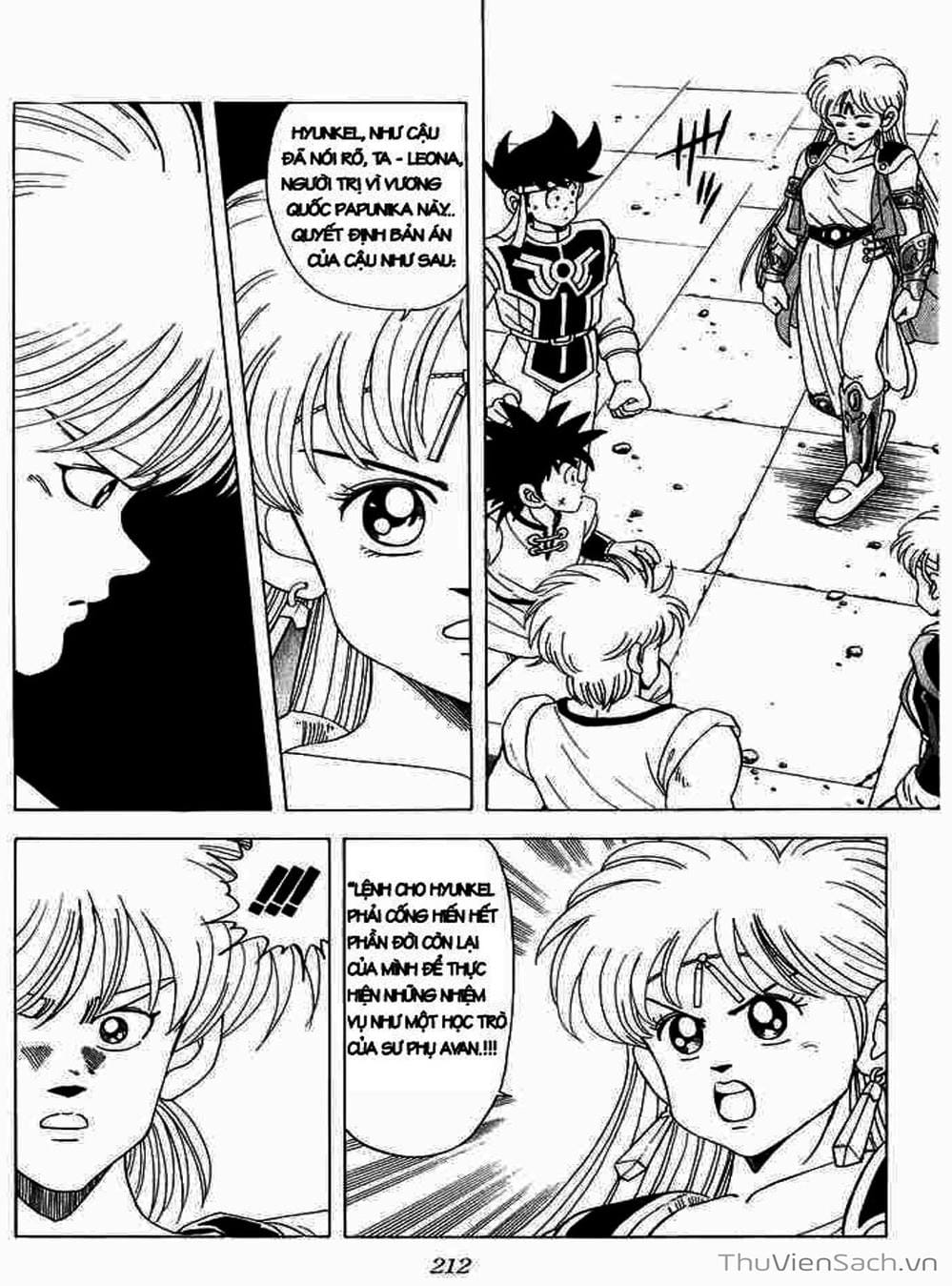 Truyện Tranh Dấu Ấn Rồng Thiêng - Dragon Quest trang 4