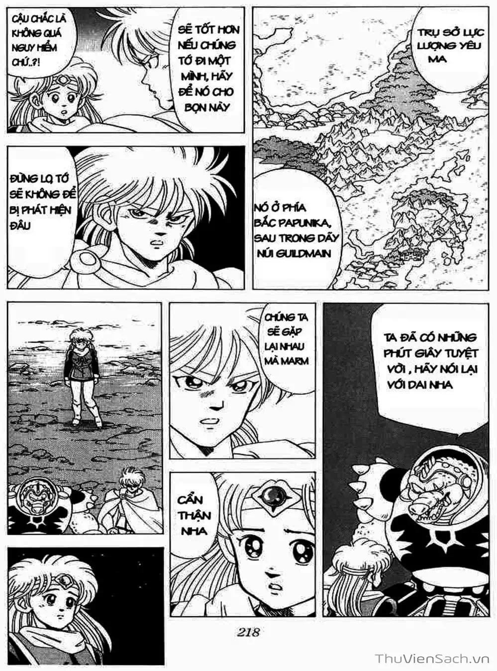 Truyện Tranh Dấu Ấn Rồng Thiêng - Dragon Quest trang 4