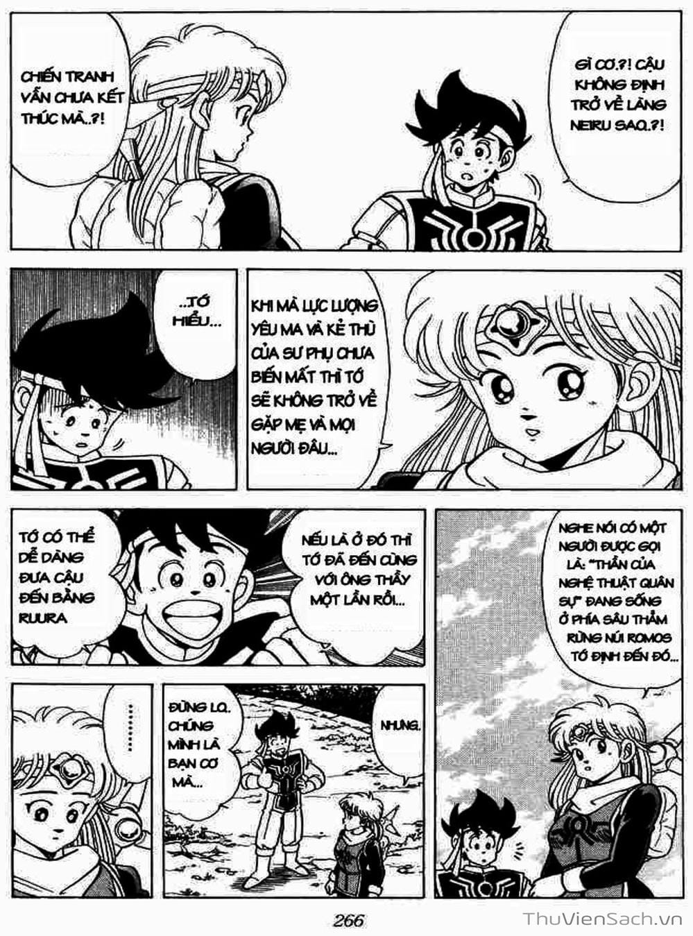 Truyện Tranh Dấu Ấn Rồng Thiêng - Dragon Quest trang 4