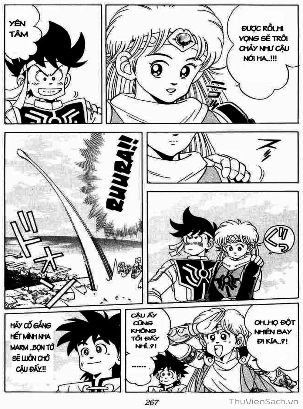 Truyện Tranh Dấu Ấn Rồng Thiêng - Dragon Quest trang 4