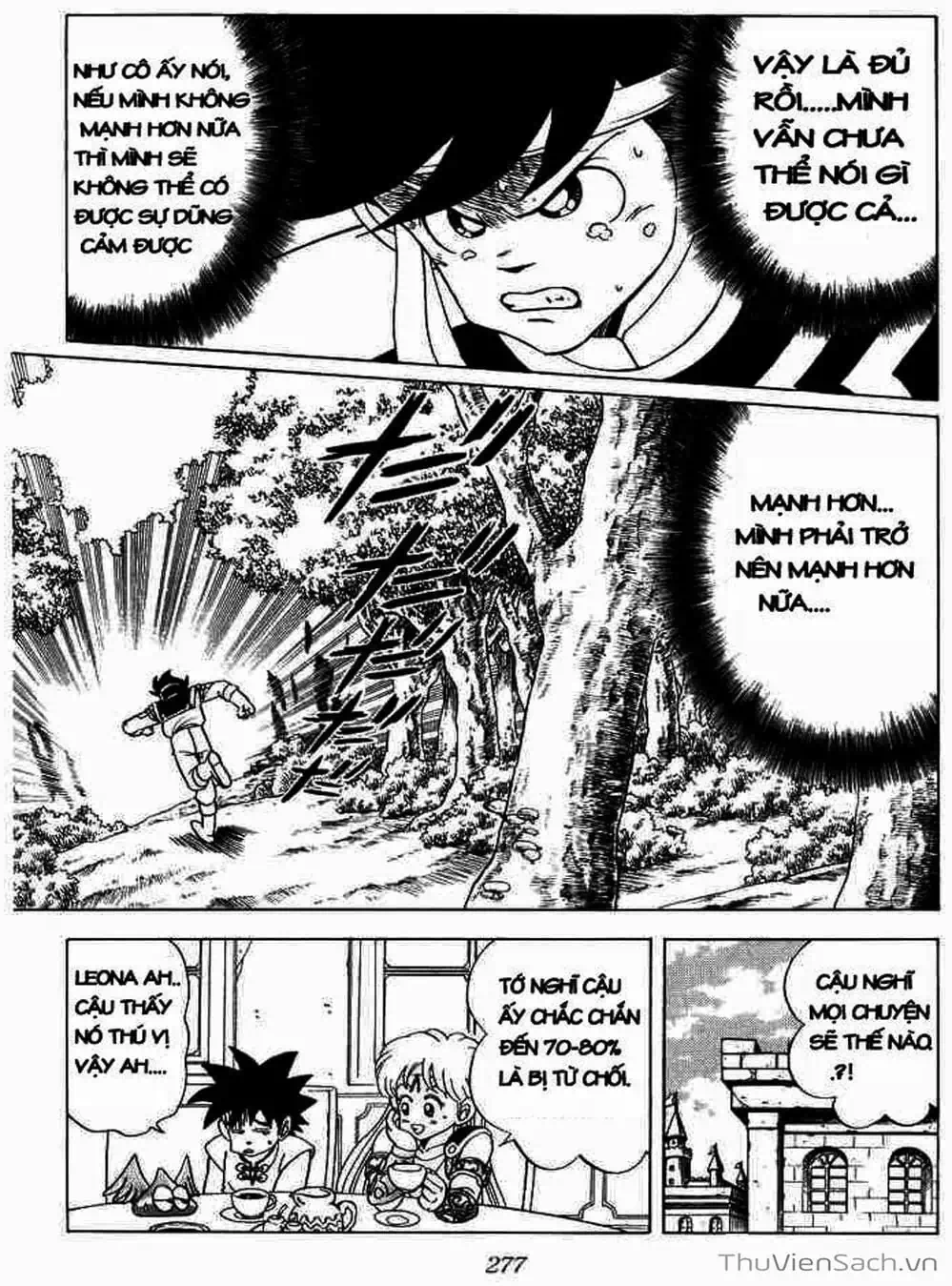 Truyện Tranh Dấu Ấn Rồng Thiêng - Dragon Quest trang 4