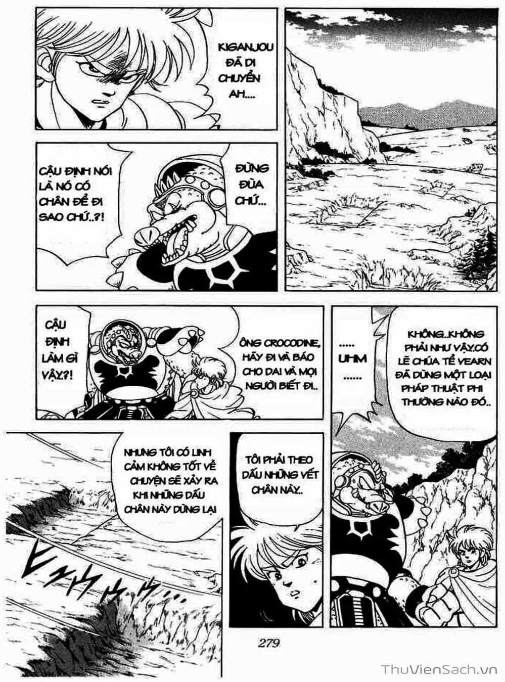 Truyện Tranh Dấu Ấn Rồng Thiêng - Dragon Quest trang 4