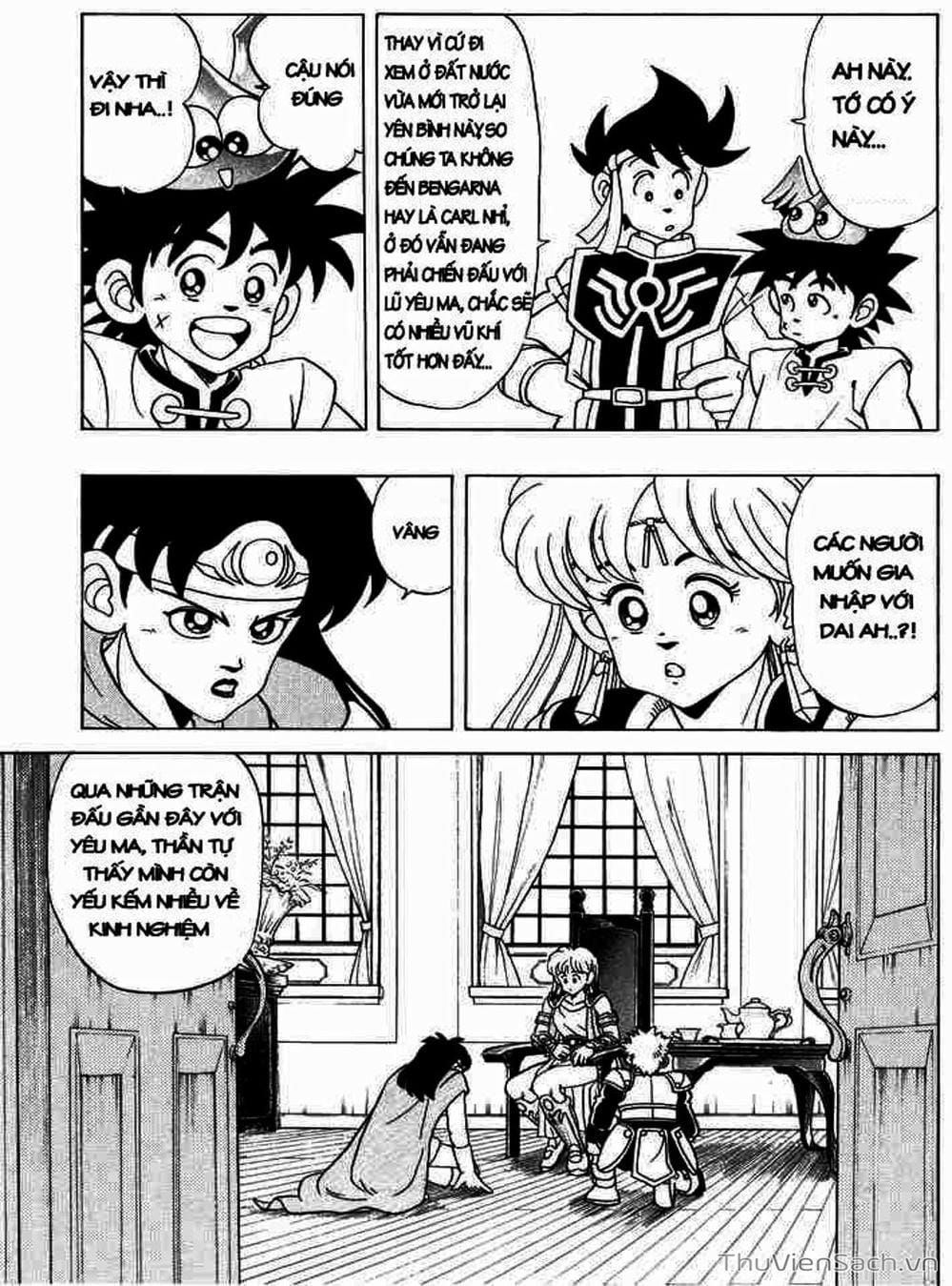 Truyện Tranh Dấu Ấn Rồng Thiêng - Dragon Quest trang 4