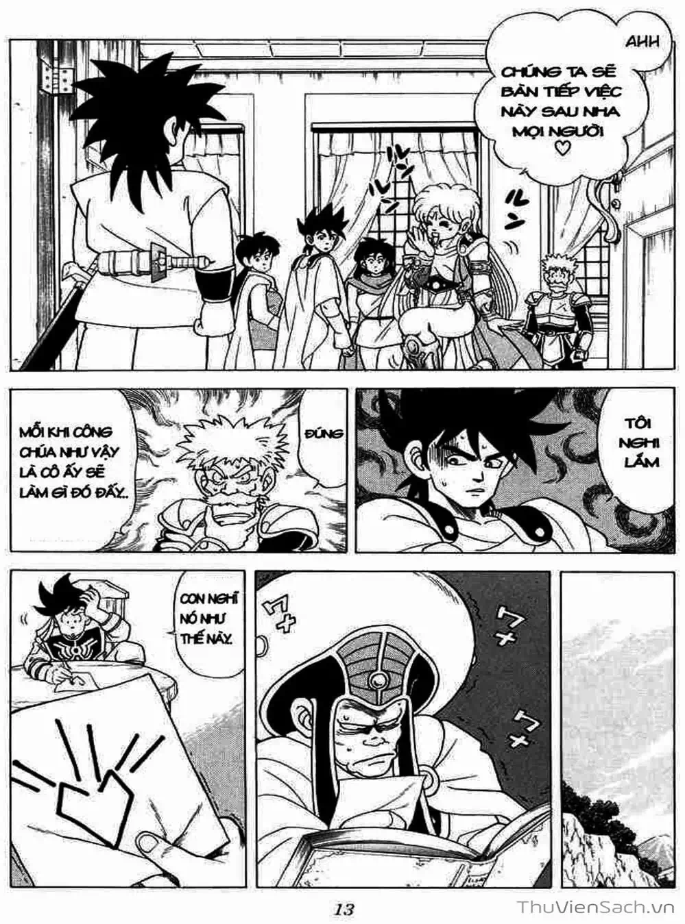 Truyện Tranh Dấu Ấn Rồng Thiêng - Dragon Quest trang 4
