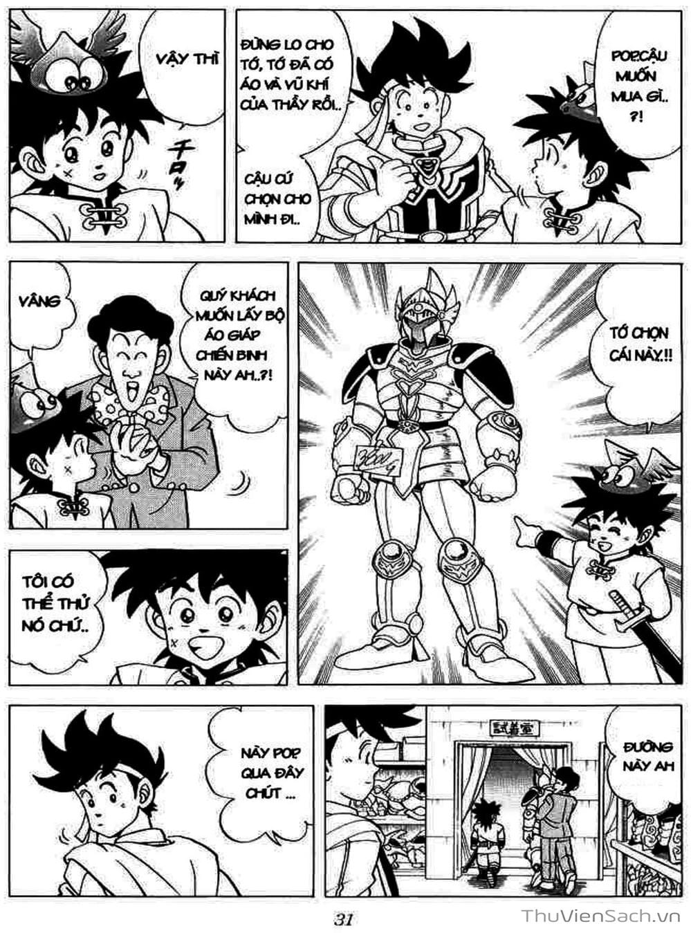 Truyện Tranh Dấu Ấn Rồng Thiêng - Dragon Quest trang 4