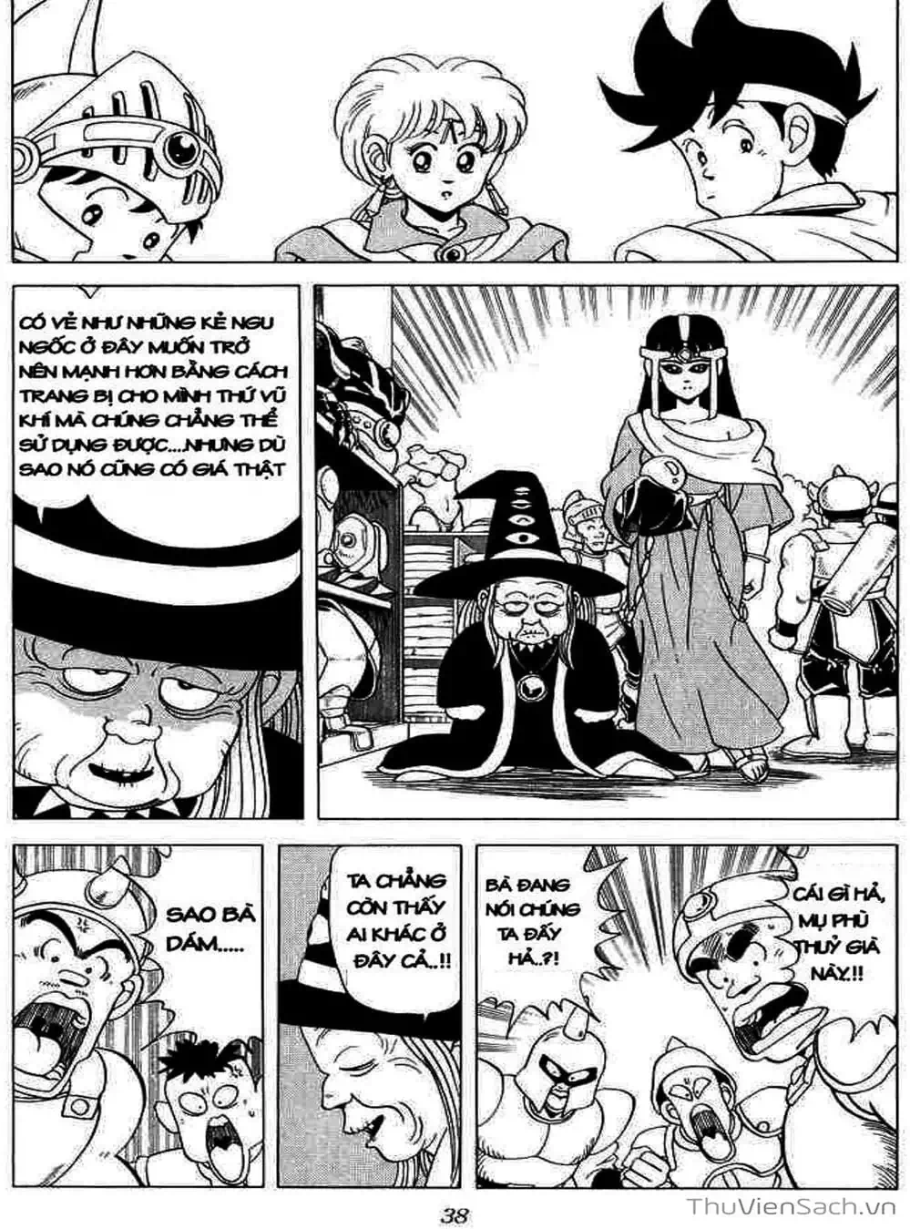 Truyện Tranh Dấu Ấn Rồng Thiêng - Dragon Quest trang 4